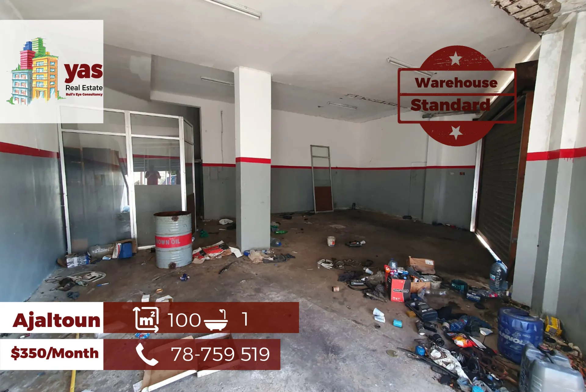 Warehouse for rent in Ajaltoun