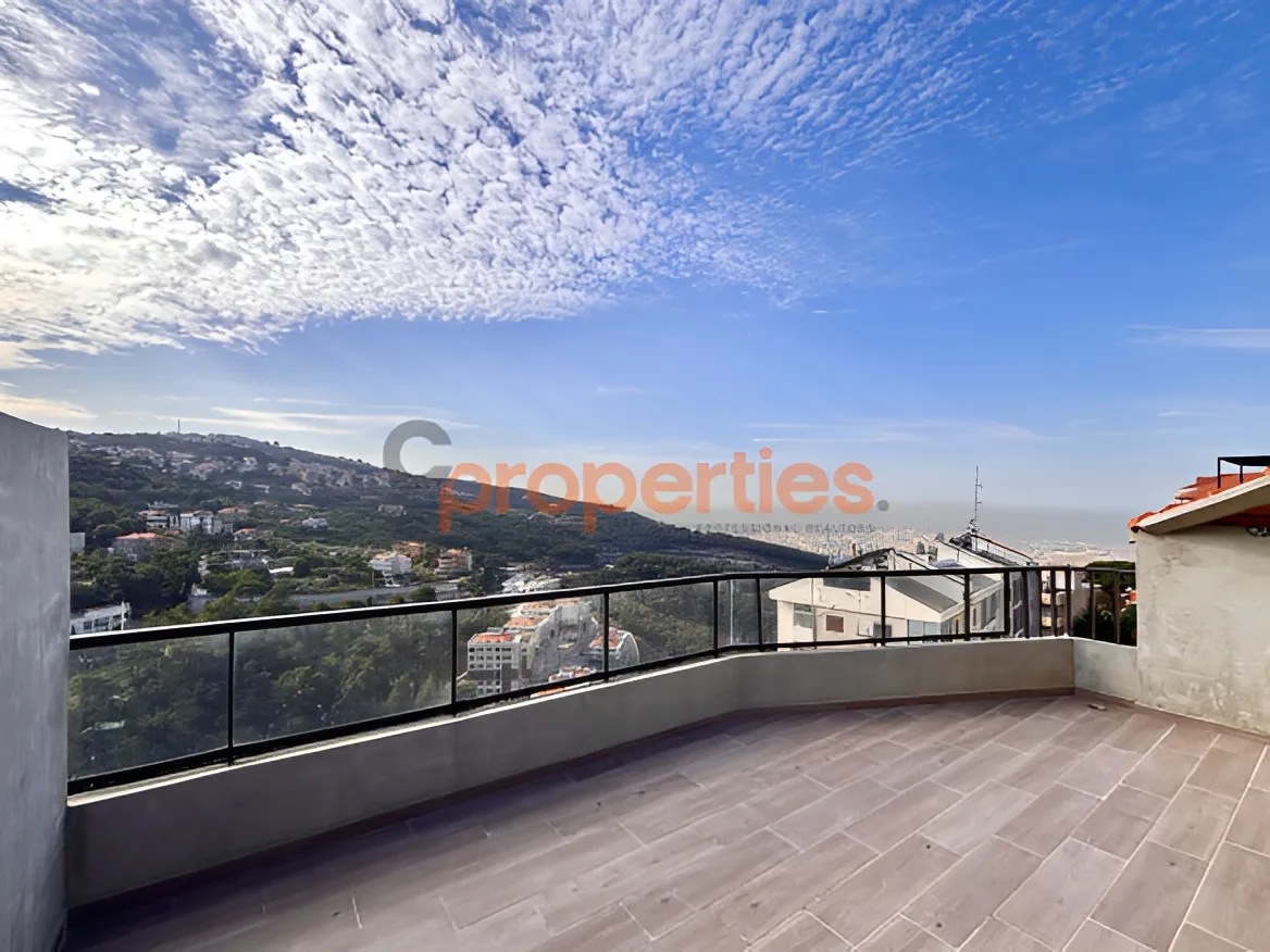 Apartment for Sale in Broummana - 3 bed, 3 bath