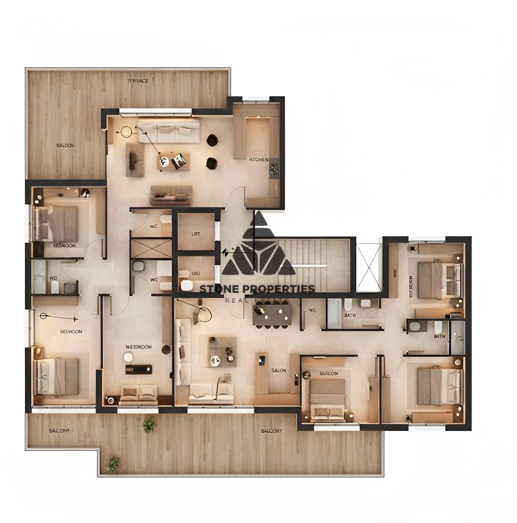 Apartment for sale in Zalqa, lebanon
