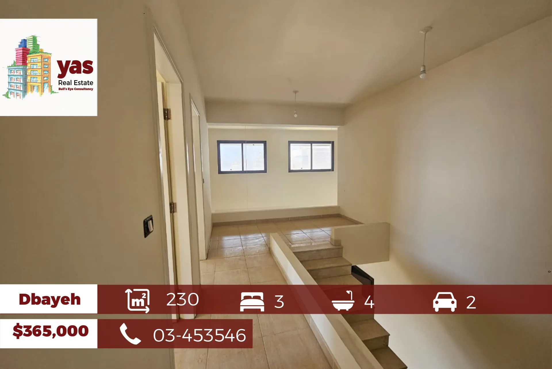 Apartment for Sale in Dbayeh