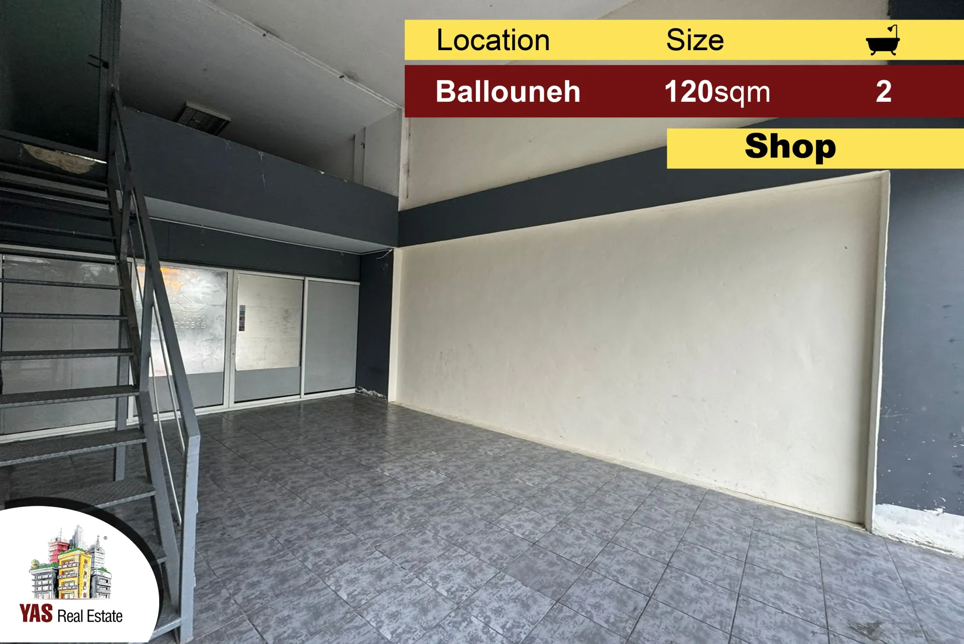 Shop for Sale in Ballouneh