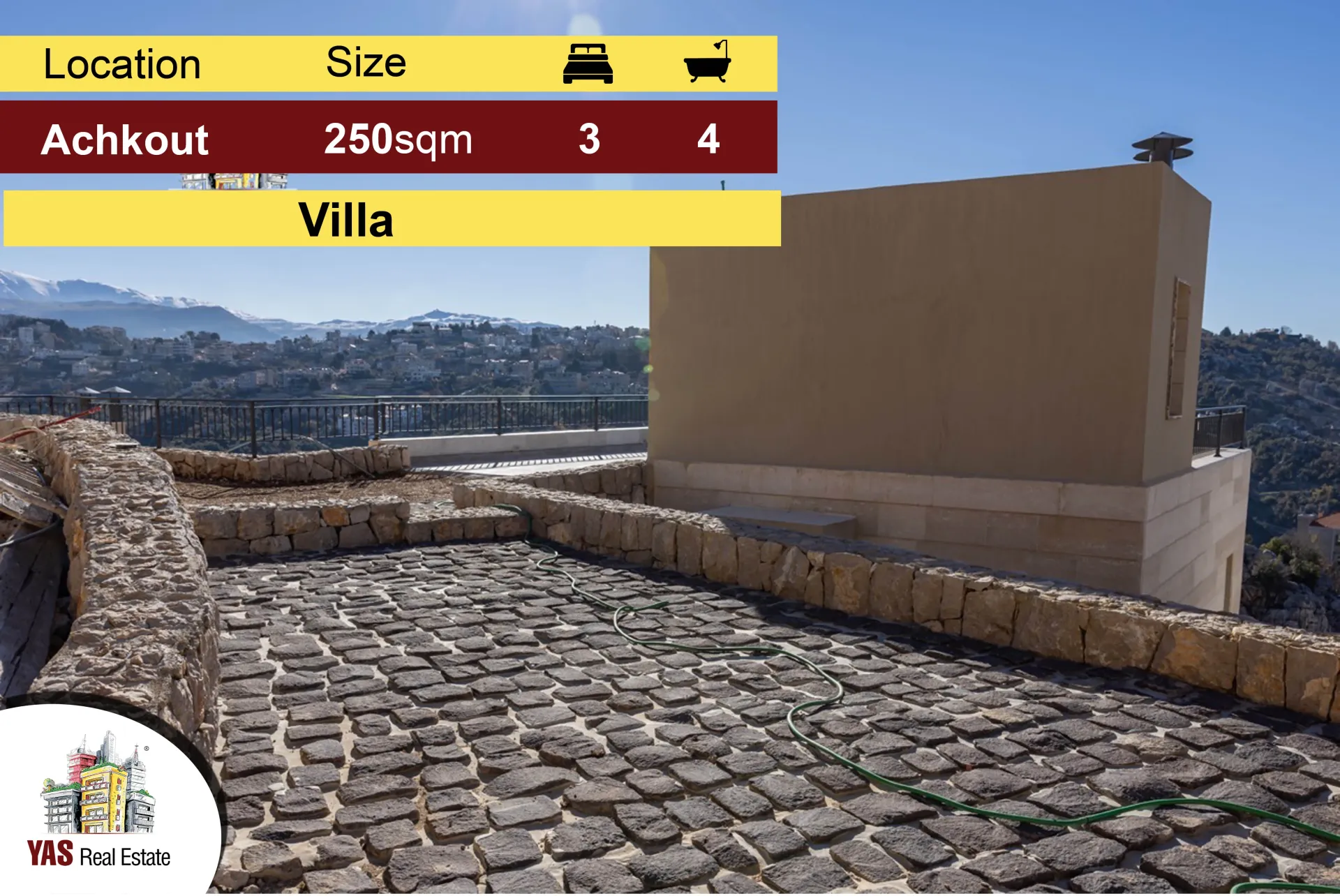 Villa for Sale in Ashqout - 3 bed, 5 bath