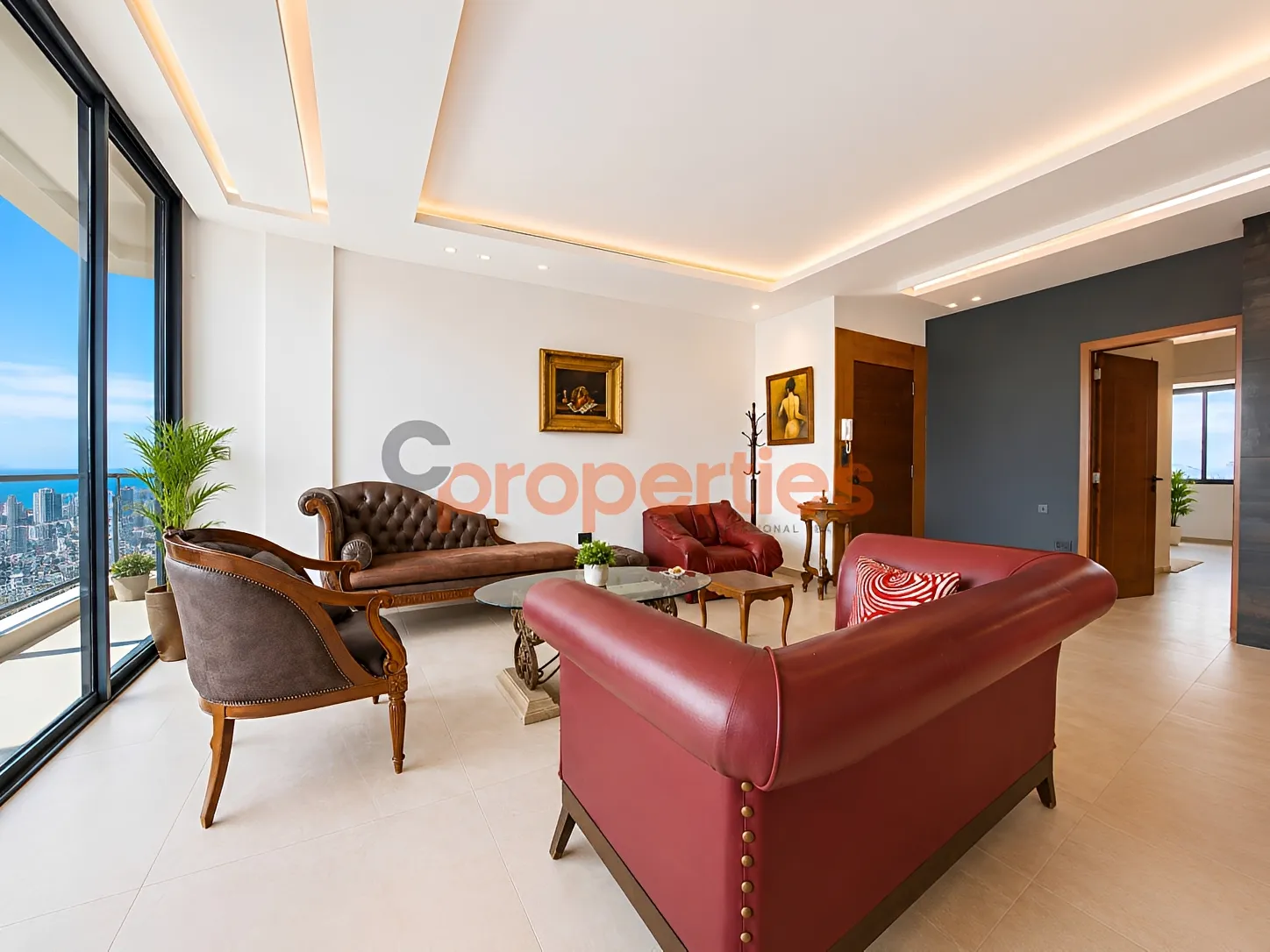 Apartment for sale in Achrafieh, Beirut, Lebanon - 2 bed, 3 bath