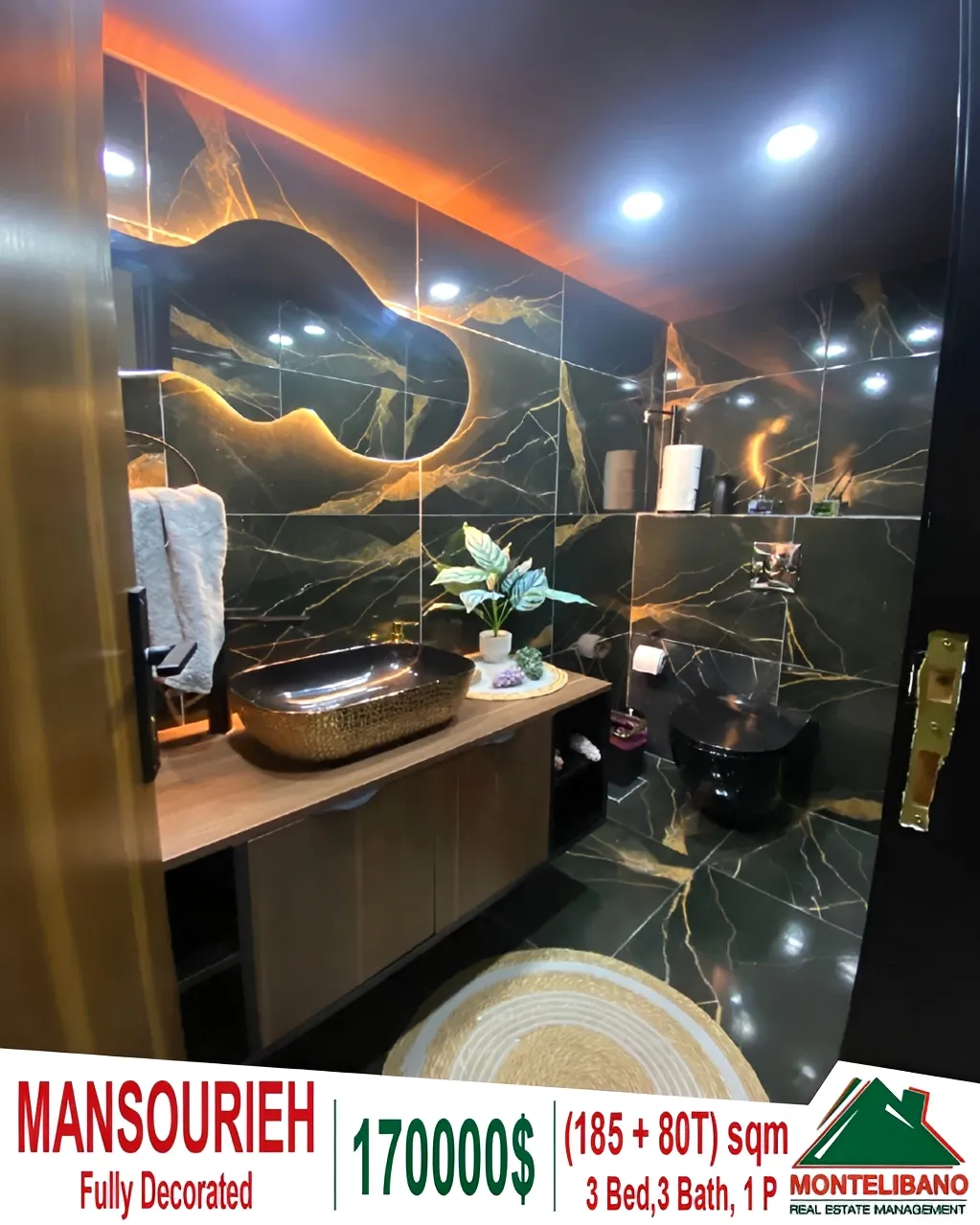 Apartment for sale in Mansourieh, Lebanon