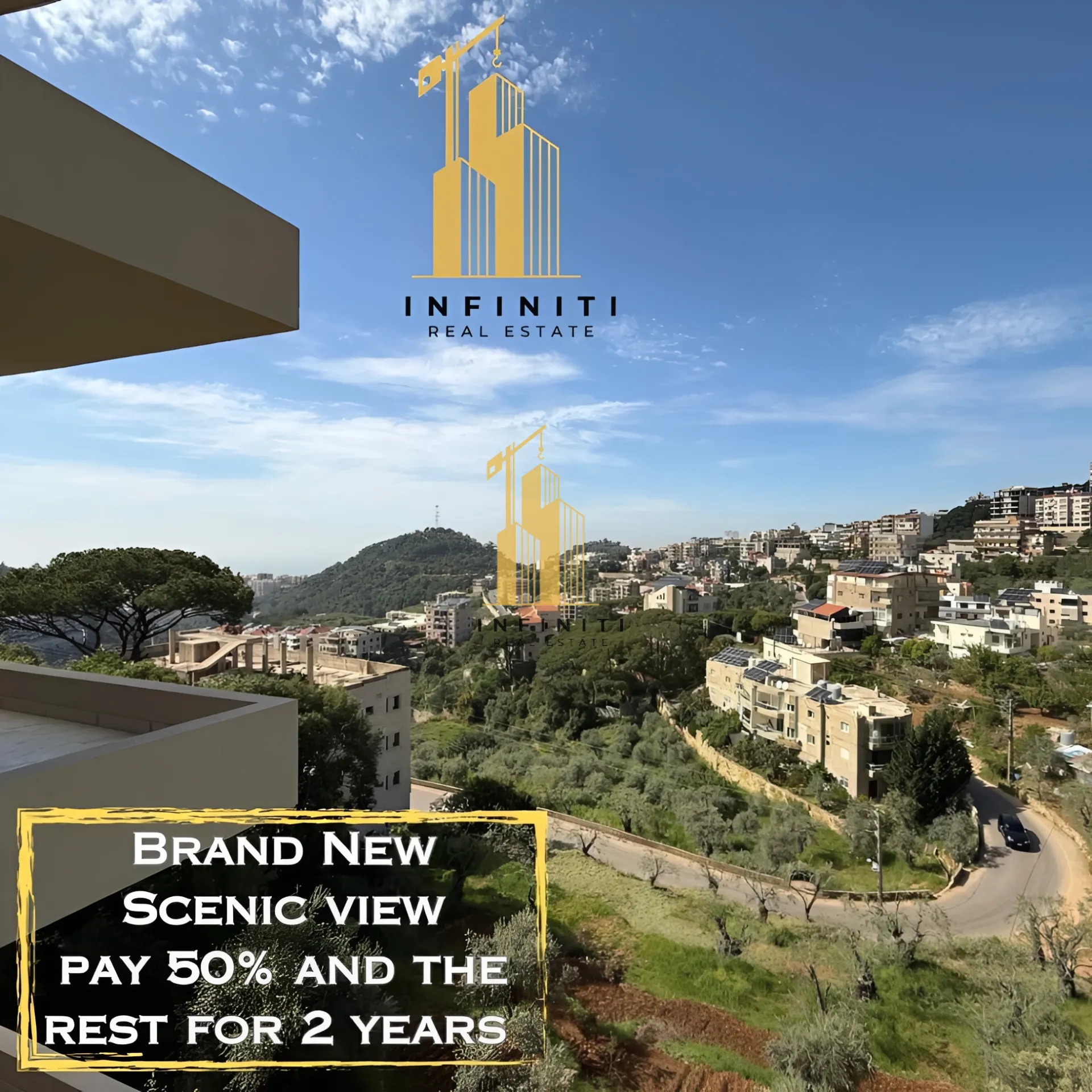 Apartment for Sale in Bchamoun, Lebanon - 2 bed, 2 bath