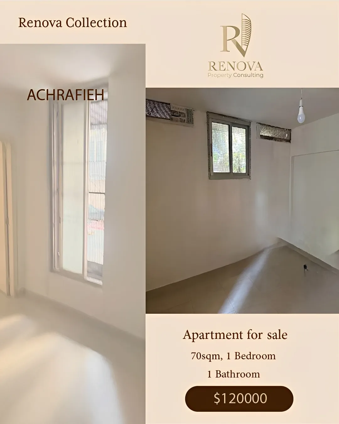 Apartment for sale in Achrafieh, Beirut, Lebanon