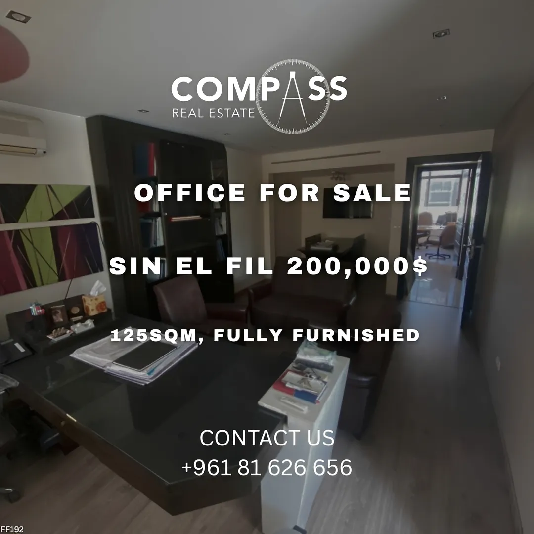 Office for sale in Sin el fil, lebanon