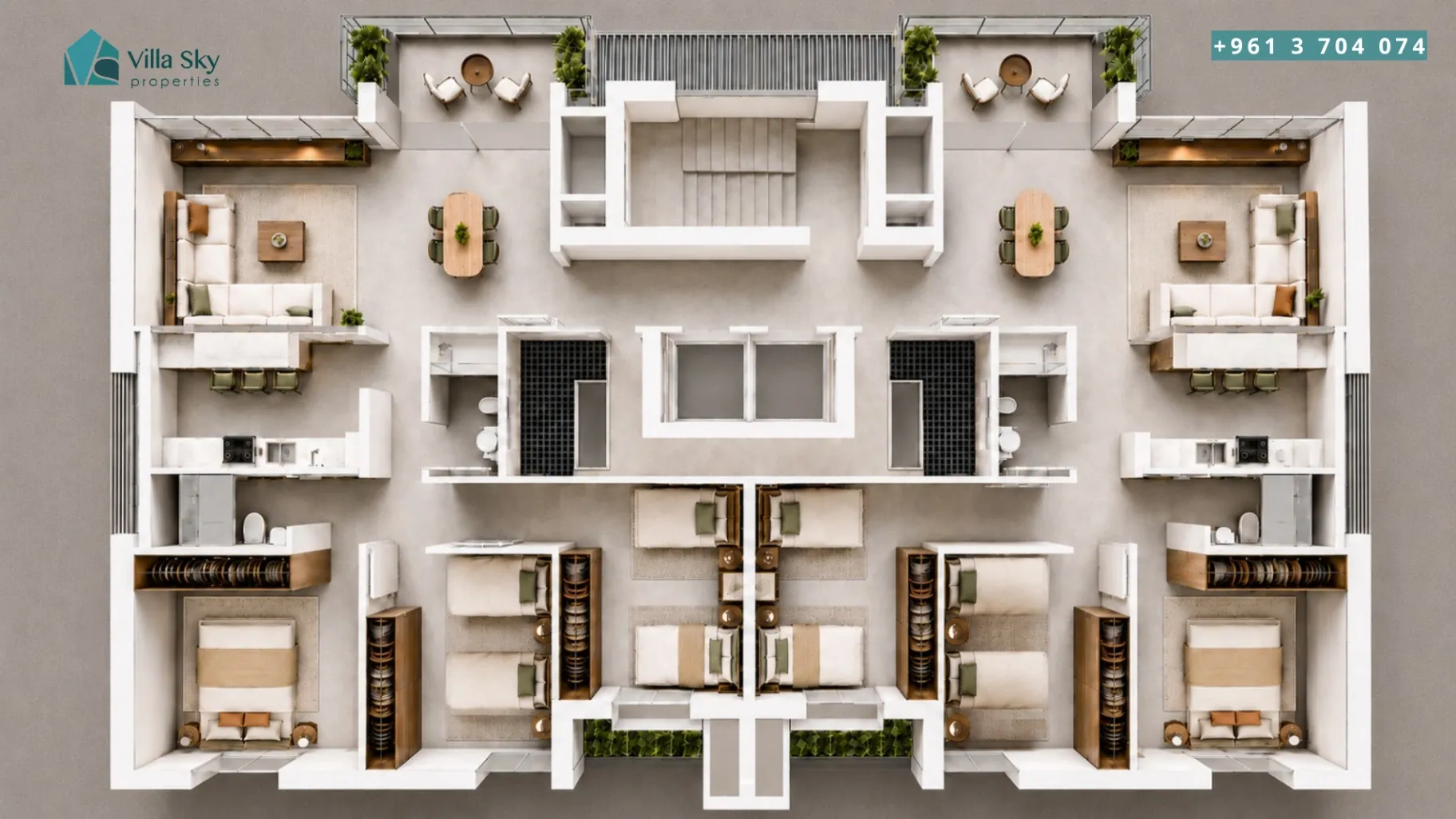 Apartment for sale in Antelias, Lebanon - 3 bed, 2 bath