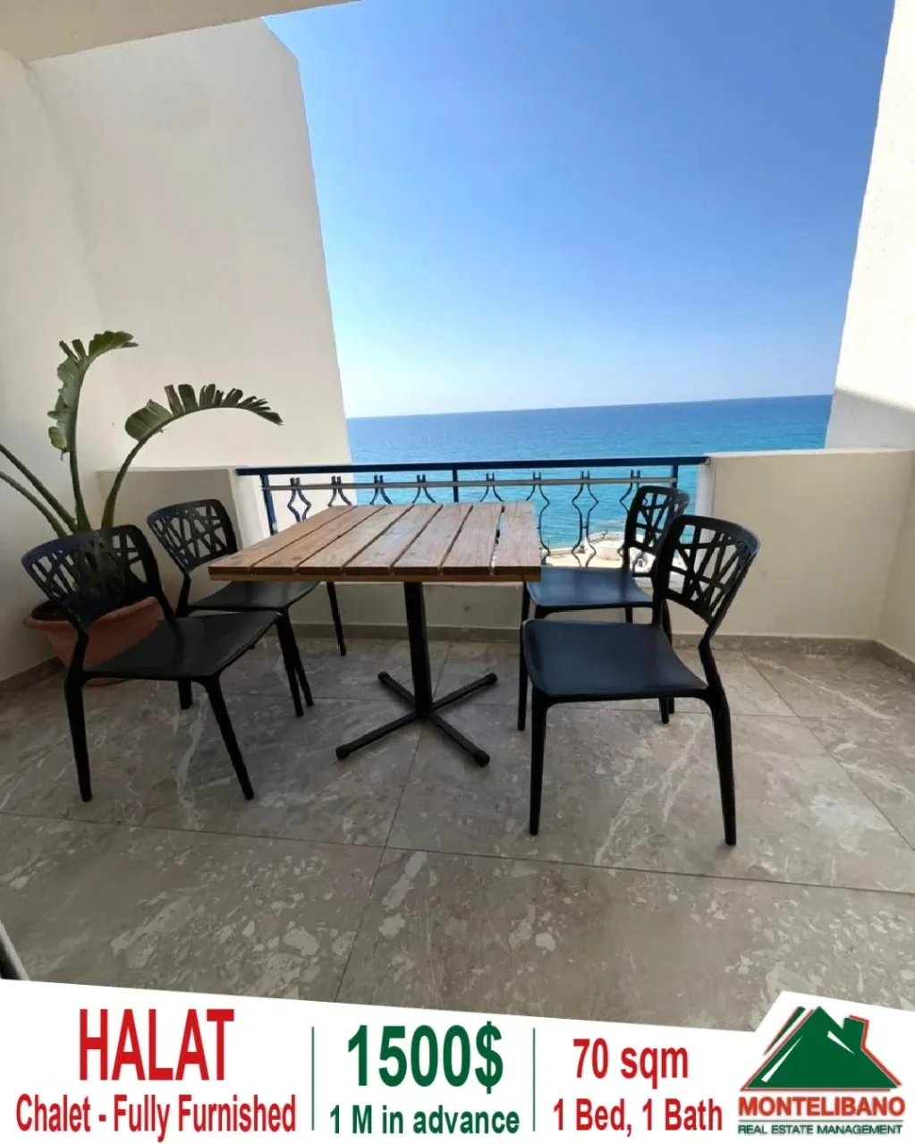 Chalet for rent in Halat, Lebanon - 1 bed, 1 bath