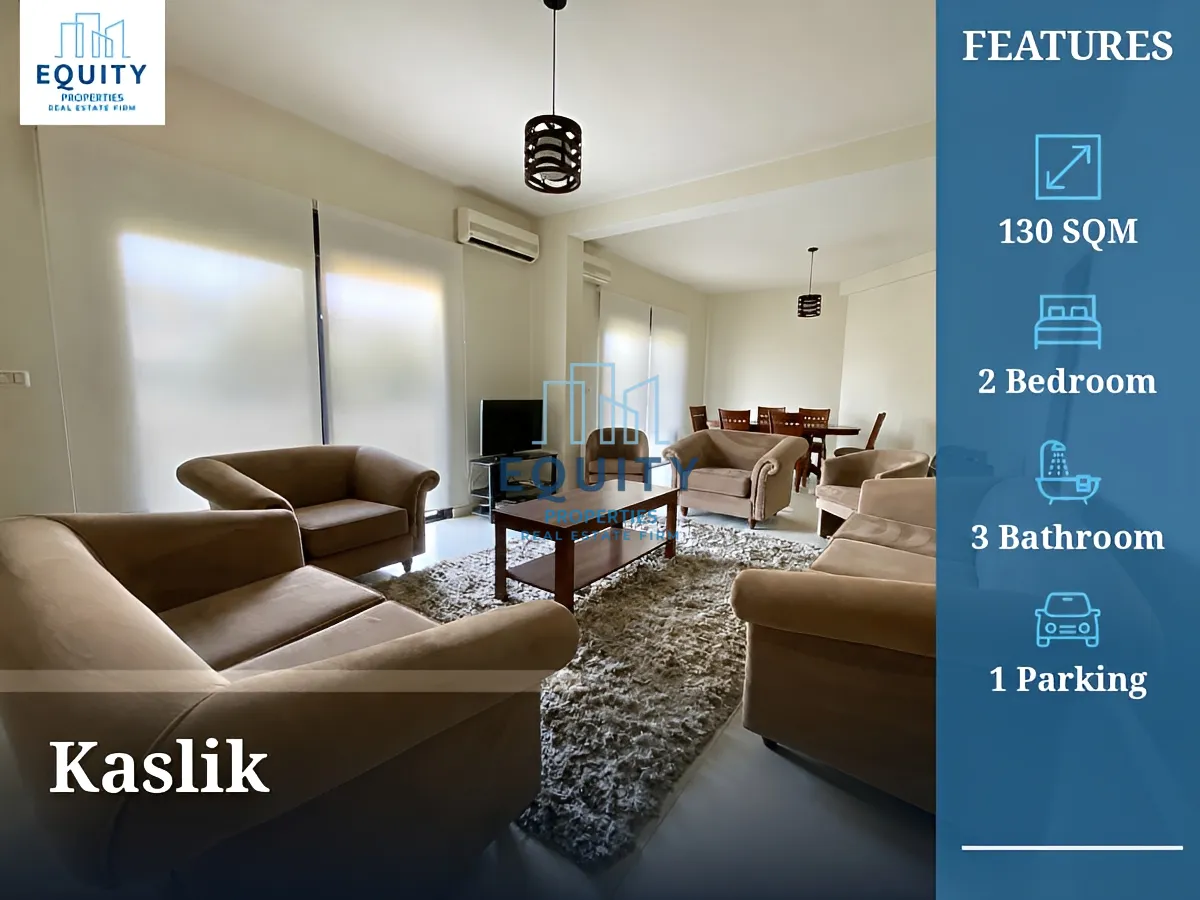 Apartment for rent in Kaslik
