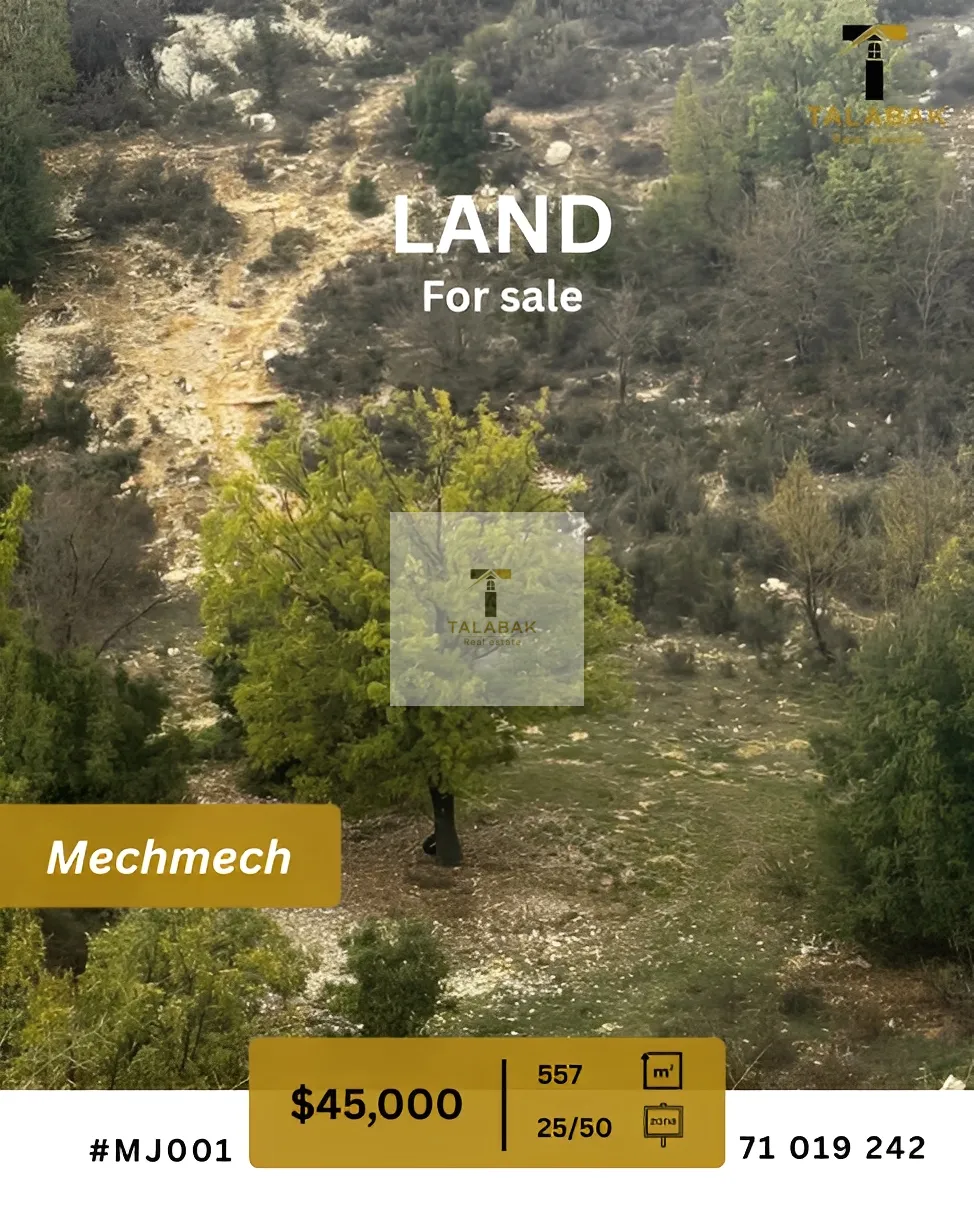 Land for Sale in Mechmech, Lebanon