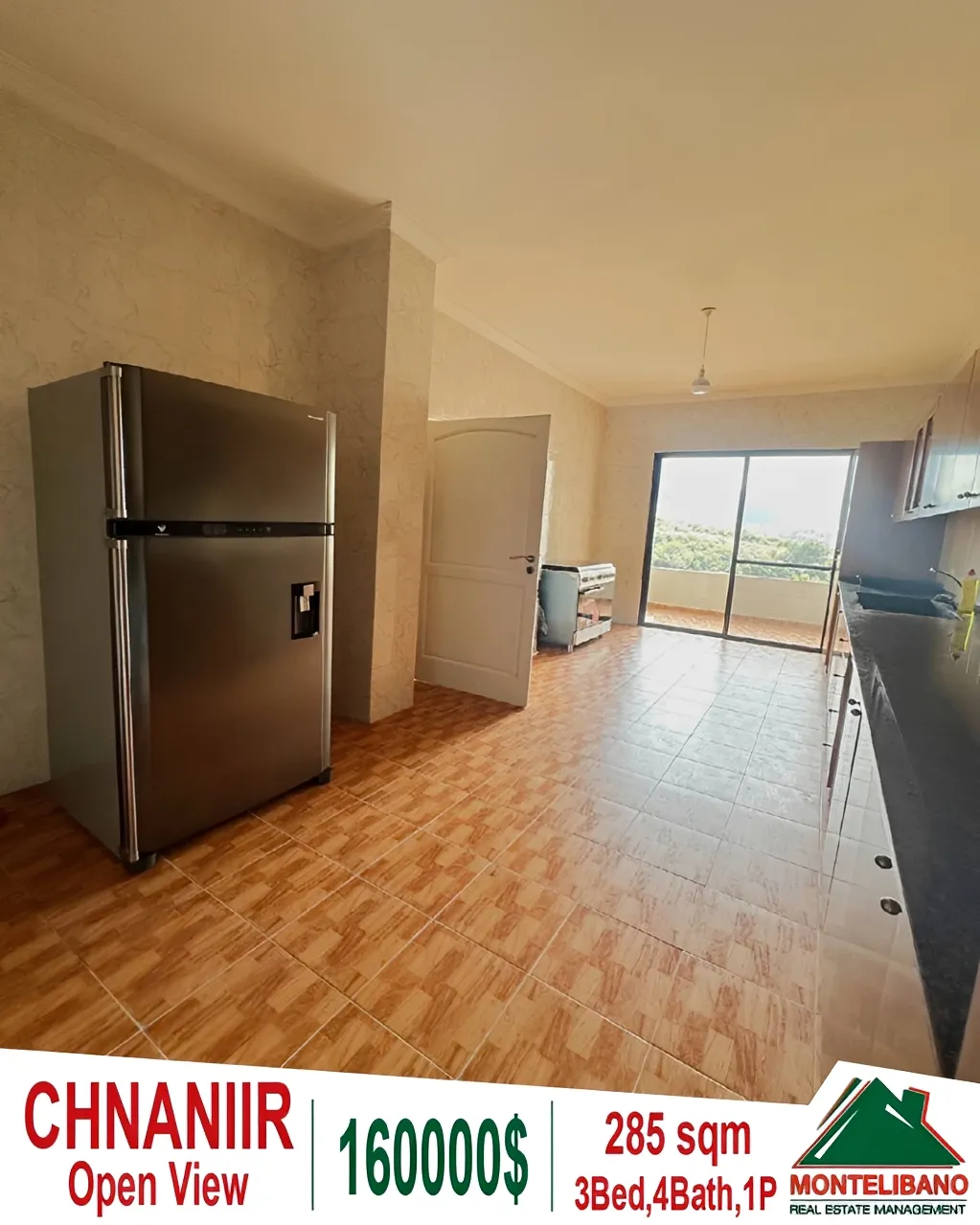 Apartment for Sale in Chnaneir, Lebanon