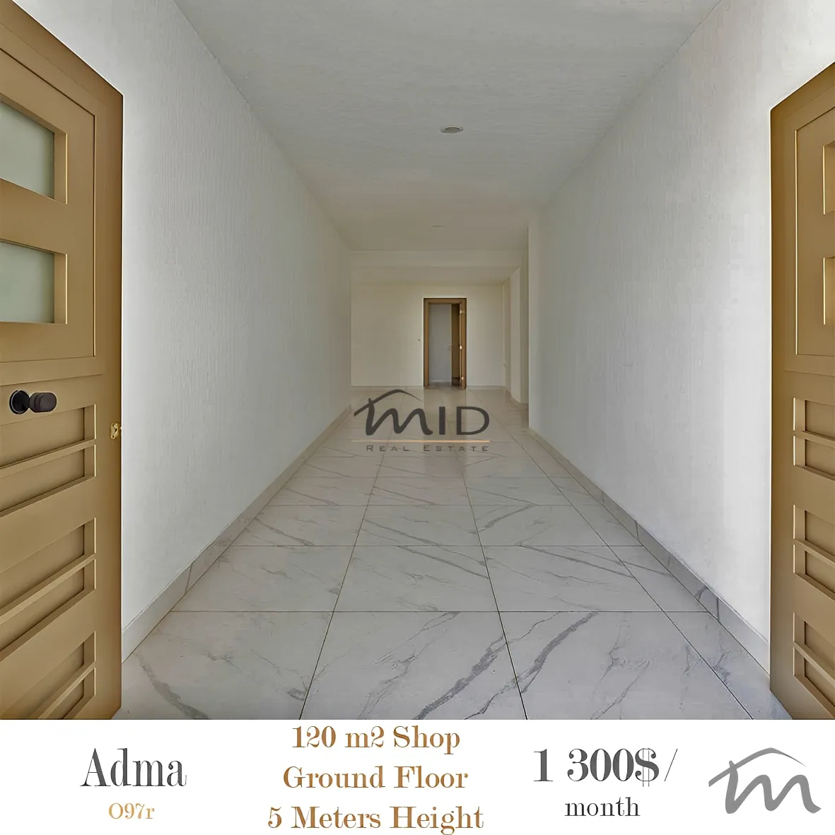 Shop for rent in Adma w dafnah, lebanon
