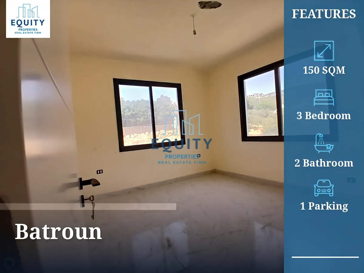 Apartment for rent in Batroun