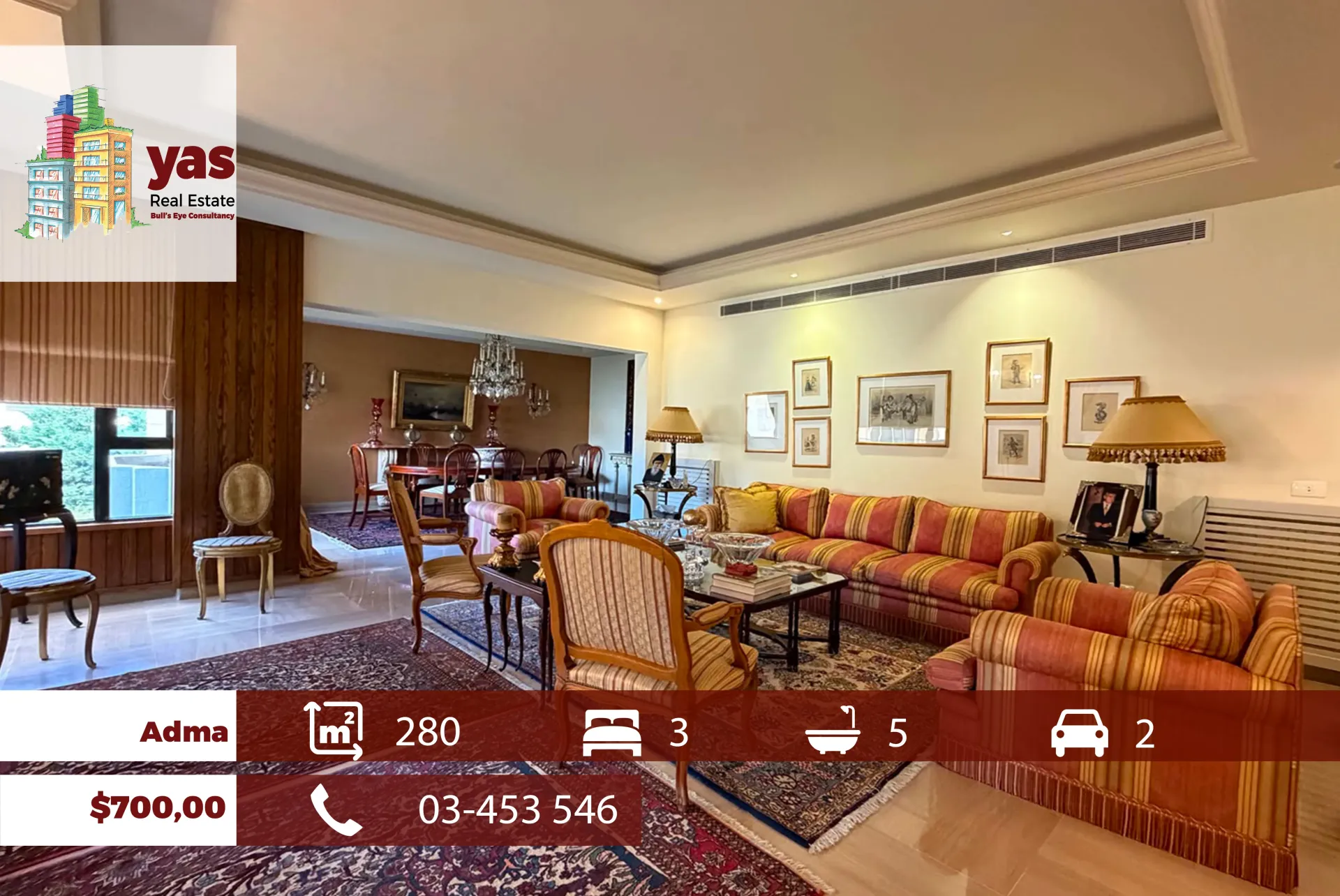 Apartment for Sale in Adma - 3 bed, 5 bath