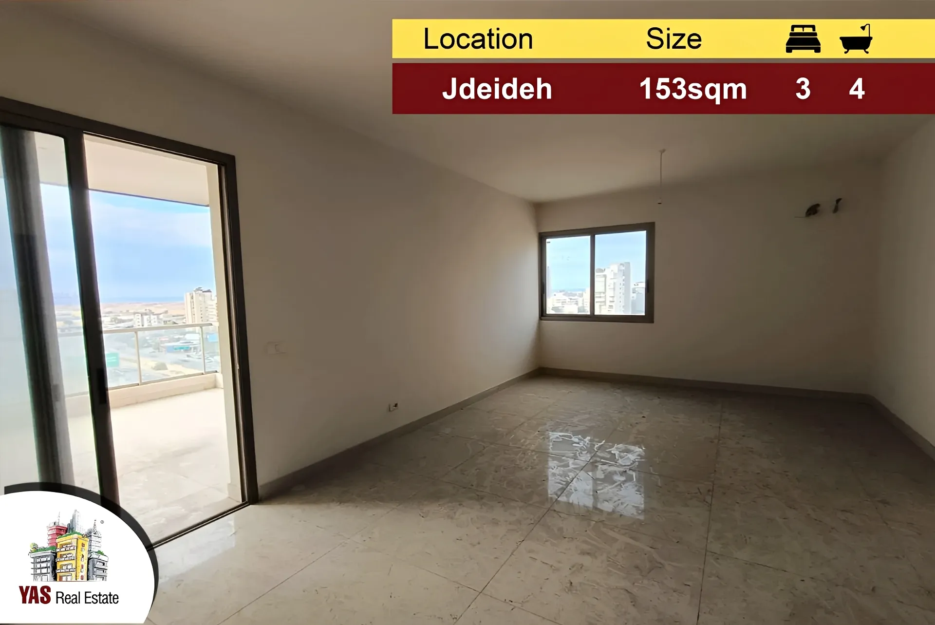 Apartment for Sale in Jdeideh