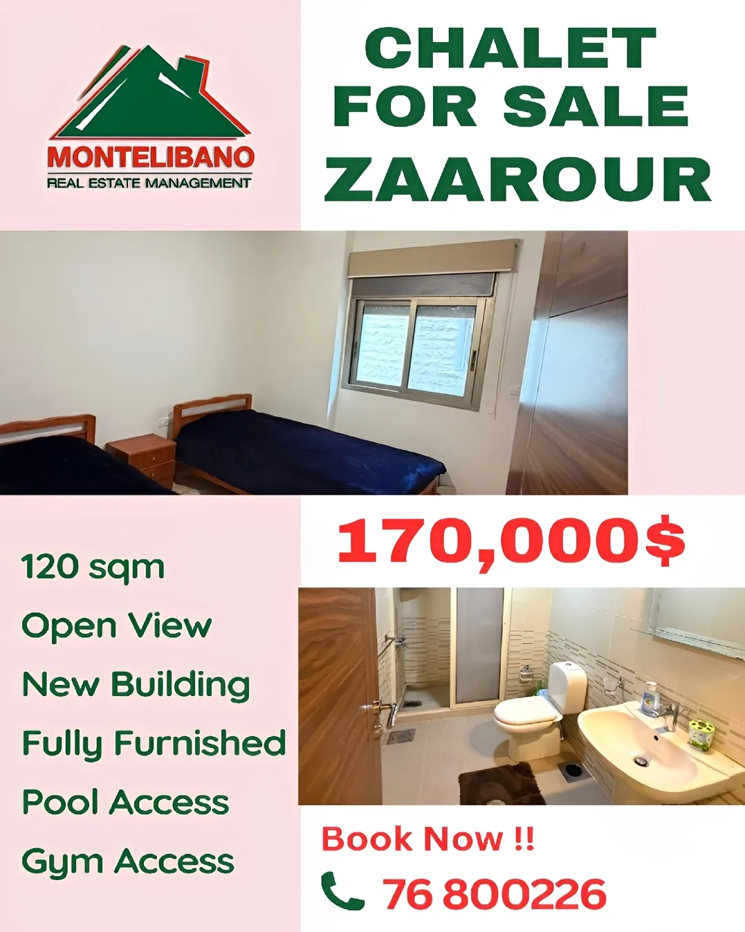 Chalet for Sale in Zaarour, Lebanon, Lebanon