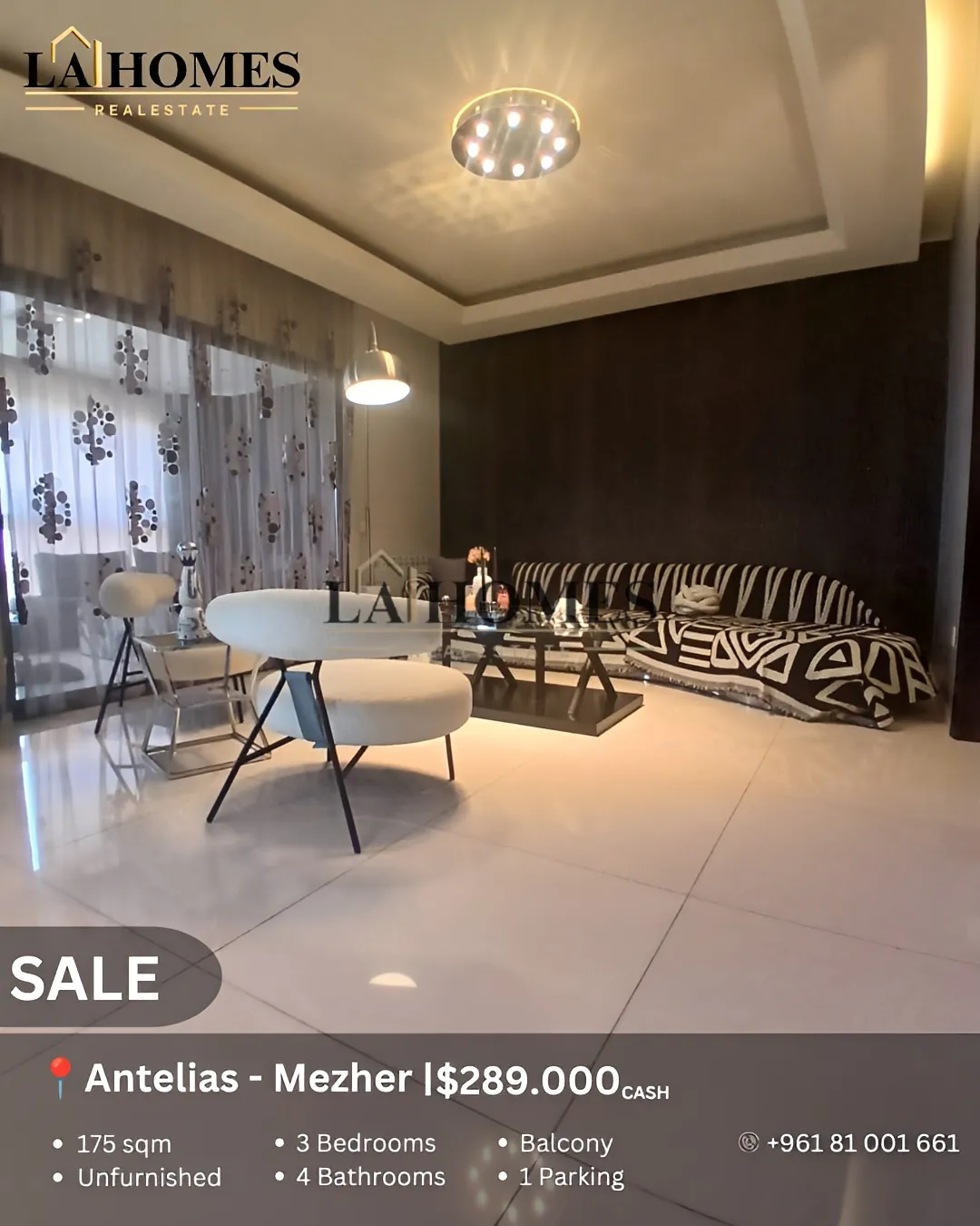 Apartment for sale in Antelias