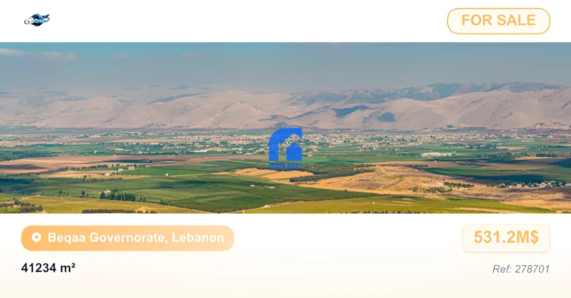 Land for rent in Qaa, Lebanon