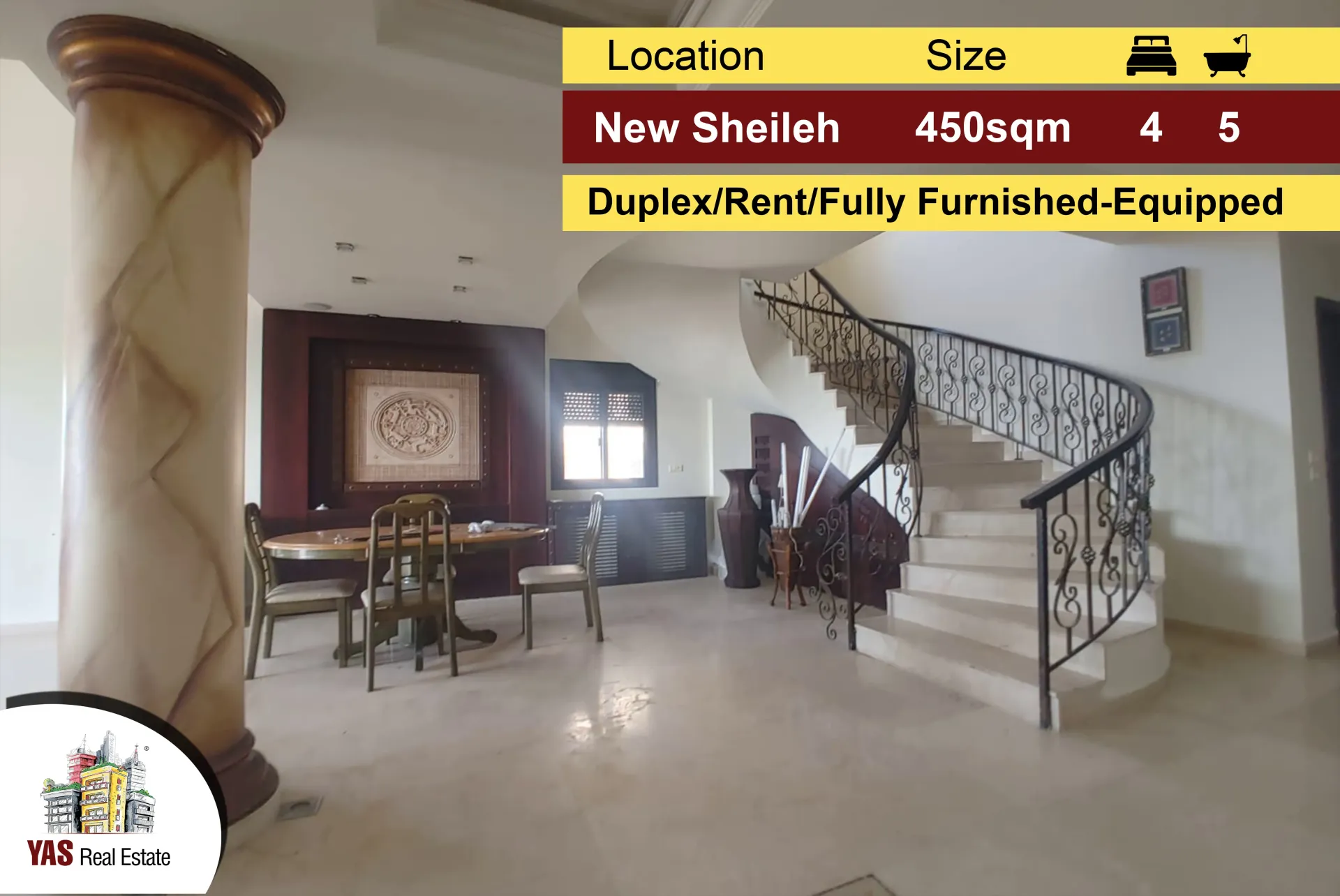 Apartment for Rent in Sehaile - 4 bed, 5 bath