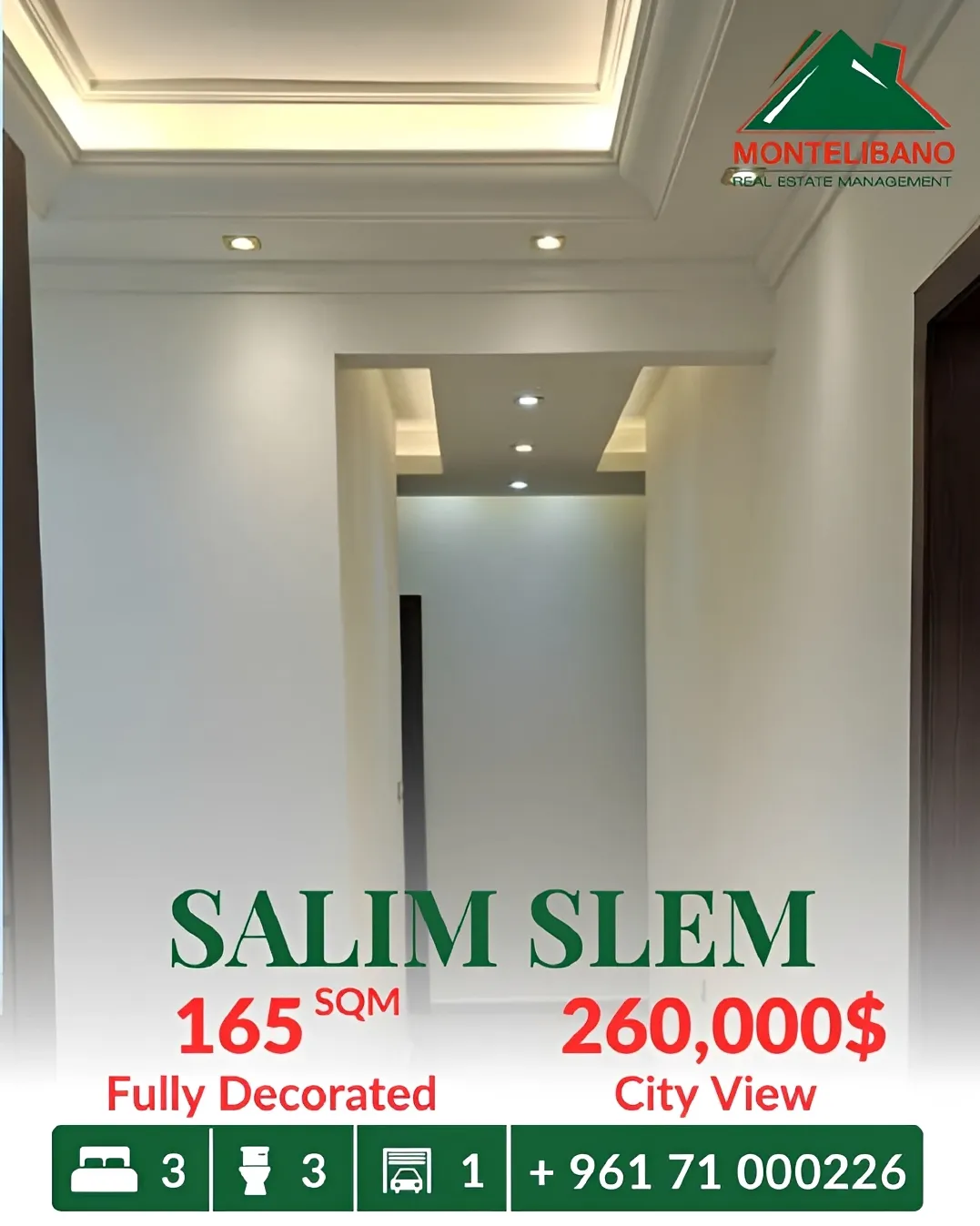 Apartment for sale in Beirut, Lebanon