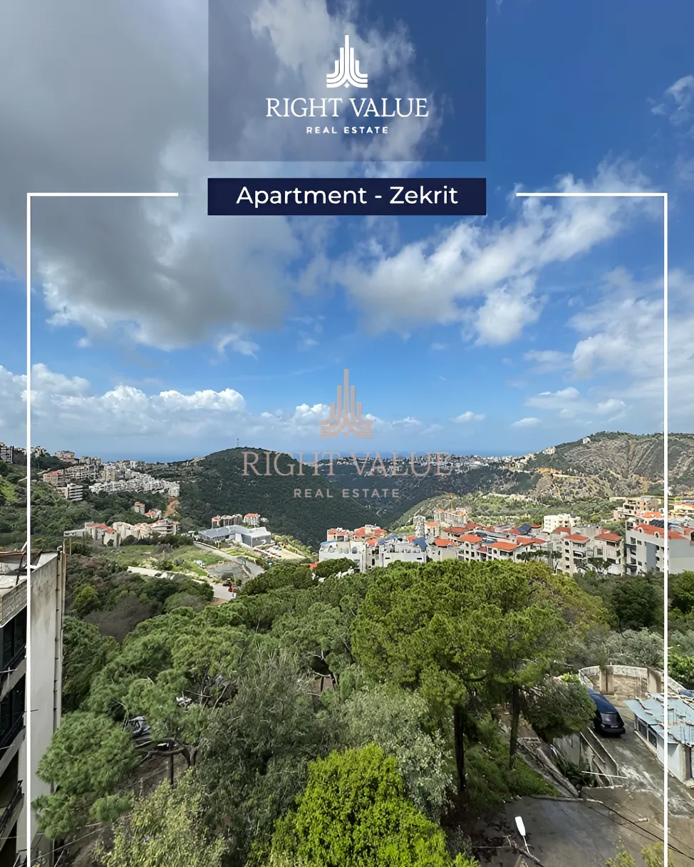 Apartment for sale in Zikrit, Lebanon