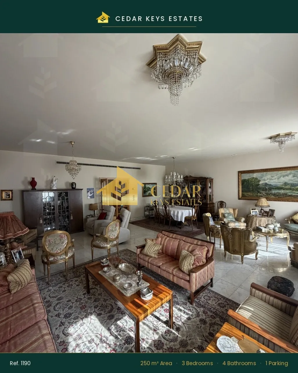 Apartment for sale in Bliss, Bayrut, Lebanon