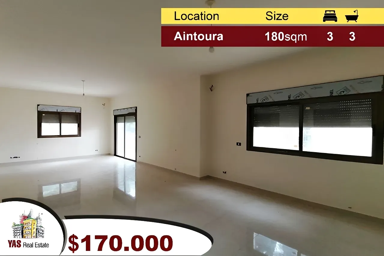 Apartment for Sale in Aintoura - 3 bed, 3 bath