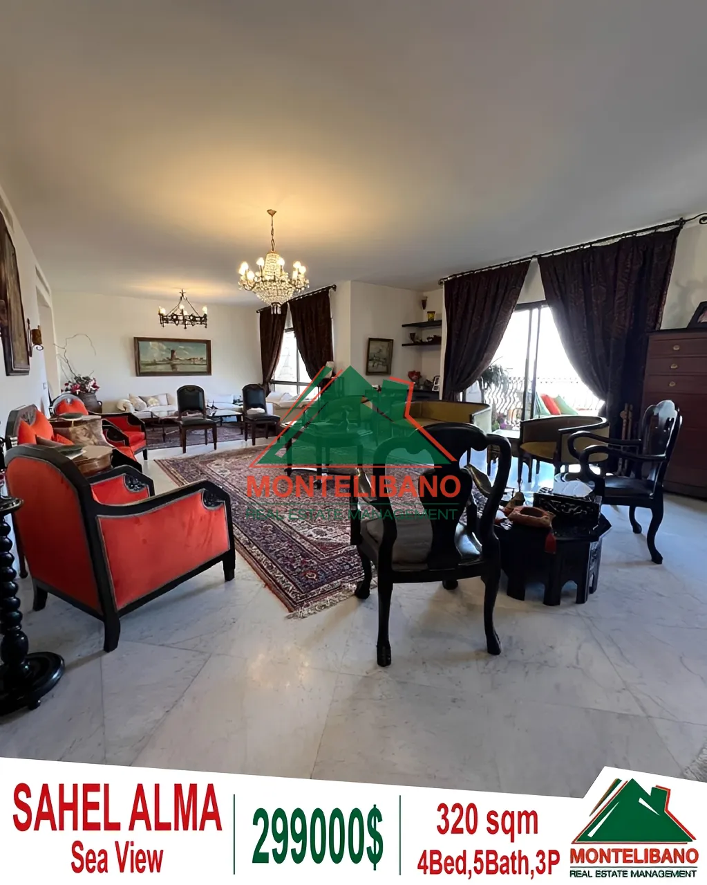 Apartment for Sale in Sahel Aalma, Lebanon