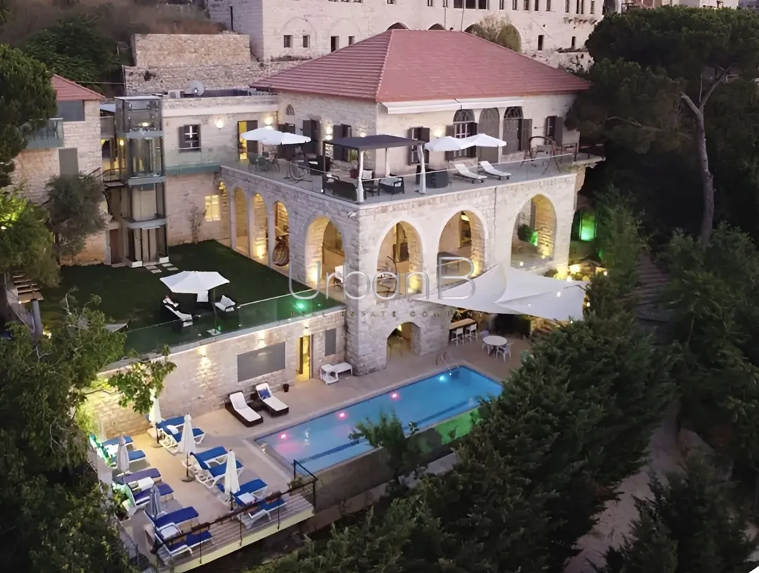 Villa for rent in Souk el gharb, lebanon