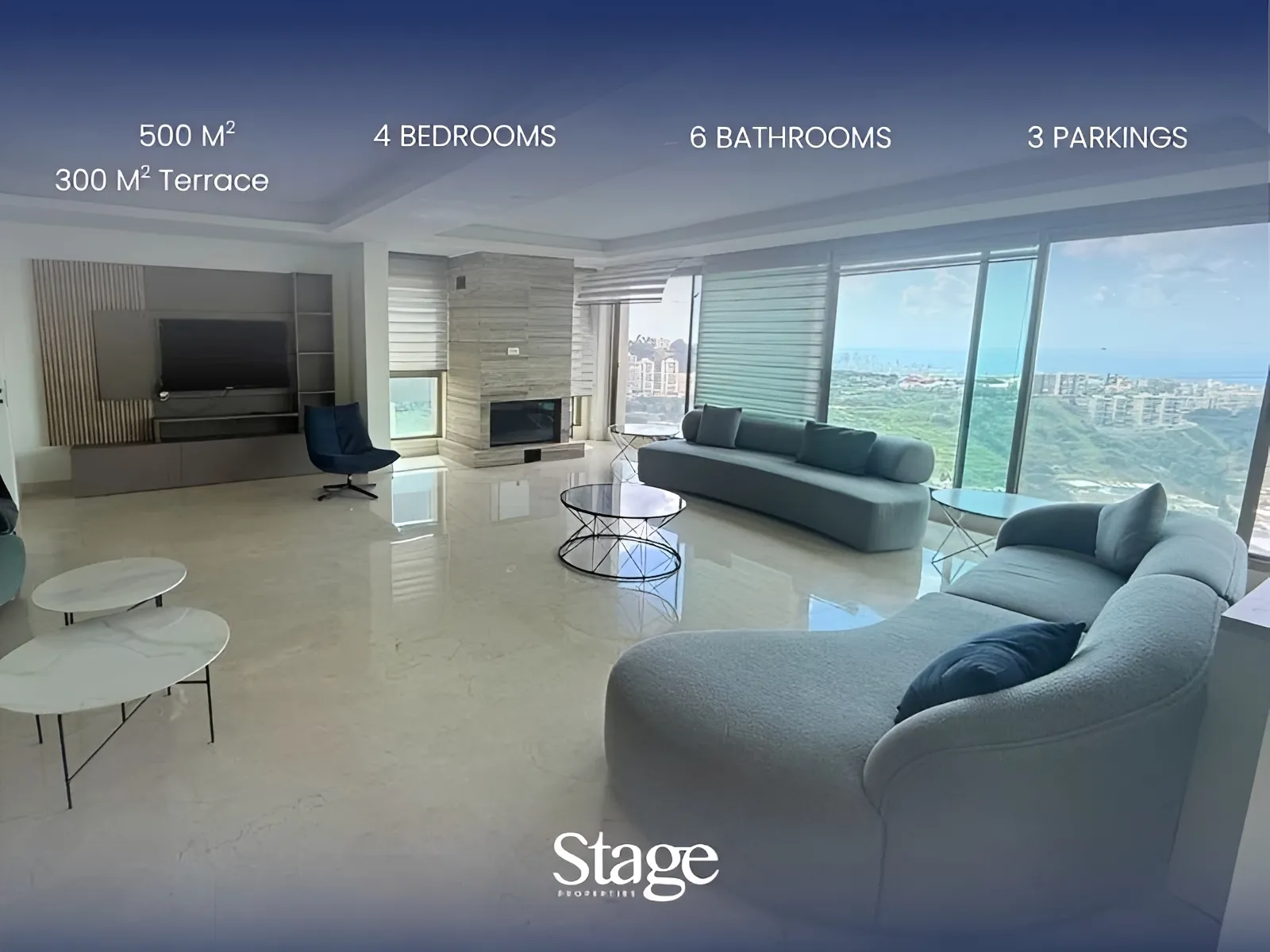 Duplex for sale in Ain Saadeh, Lebanon - 4 bed, 6 bath