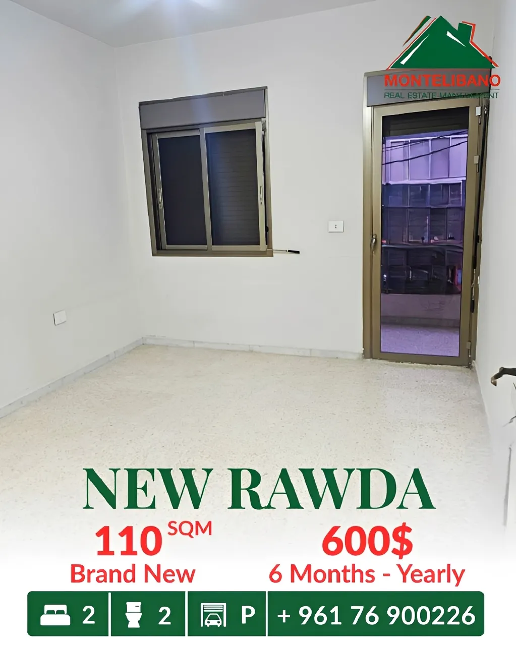 Apartment for rent in New Rawda, Beirut, Lebanon