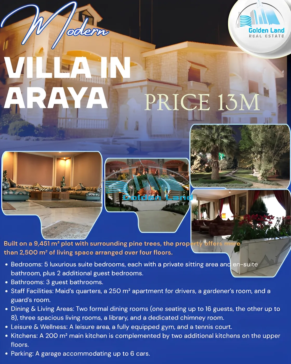 Villa for Sale in Aaraiya, Lebanon