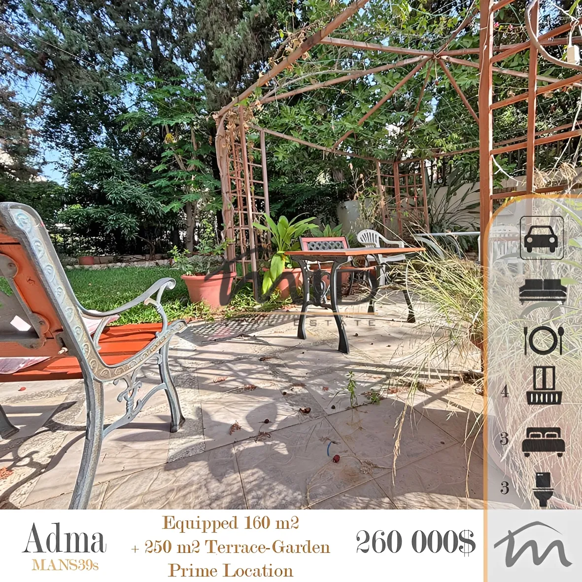 Apartment for sale in Adma w Dafnah