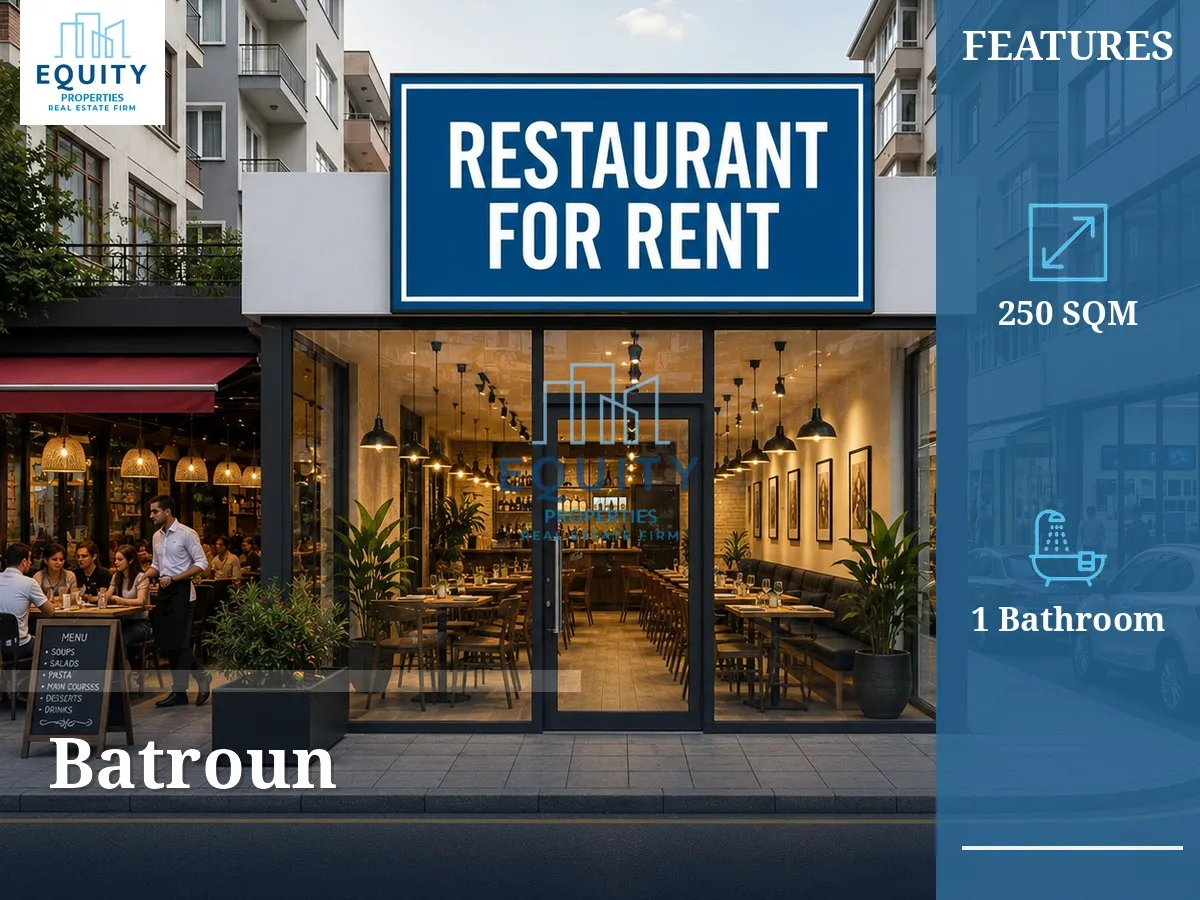 Shop for rent in Batroun