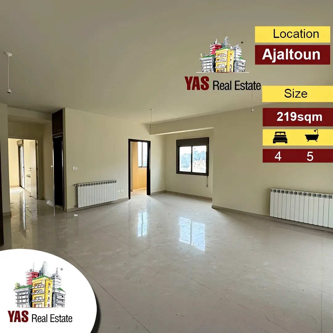 Apartment for Sale in Ajaltoun