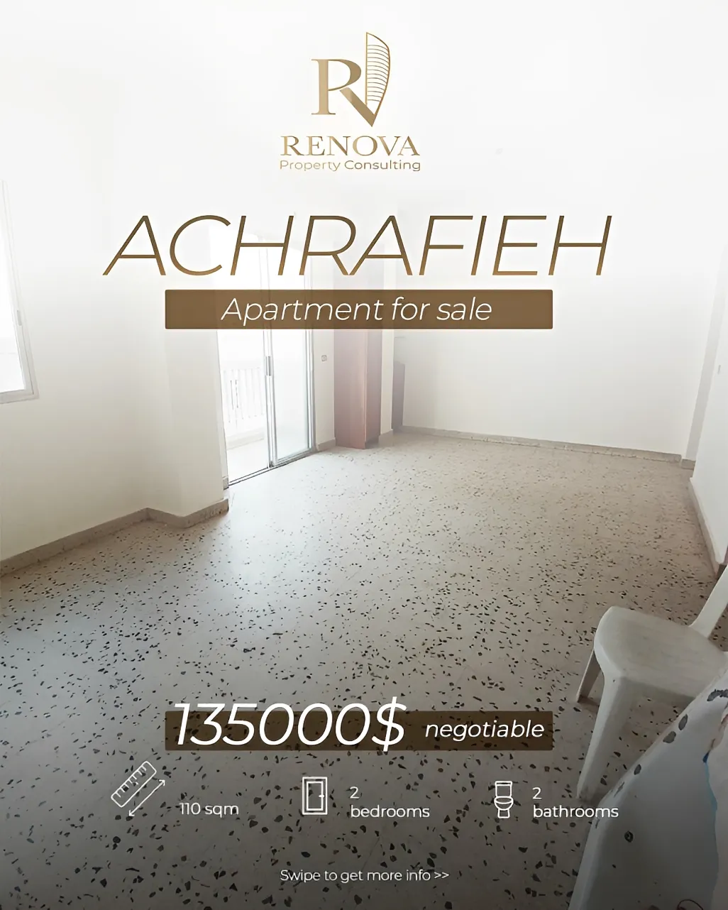 Apartment for sale in Achrafieh, Beirut, Lebanon