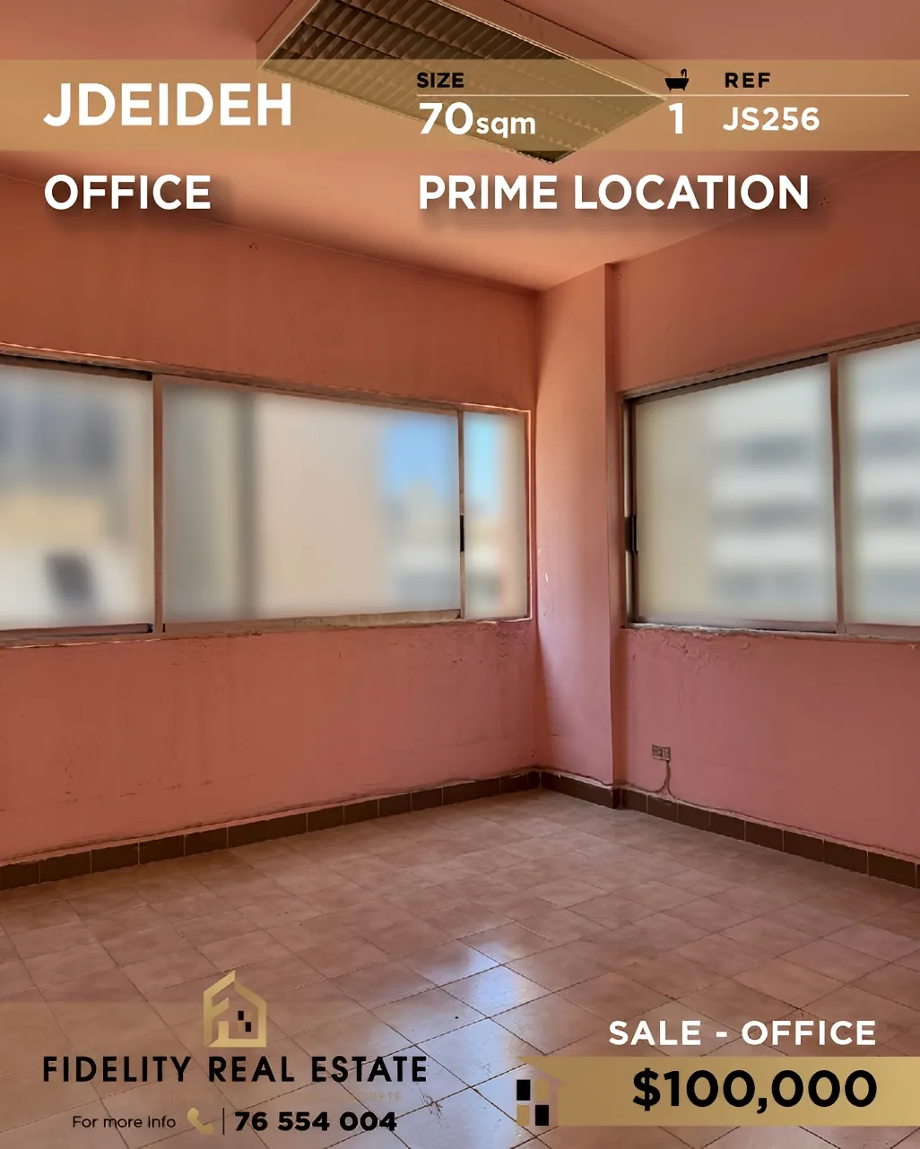 Office for sale in Jdeideh, Lebanon
