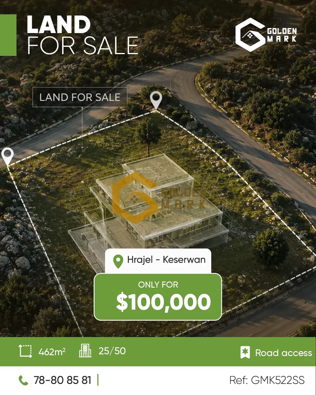 Land for Sale in Hrajel