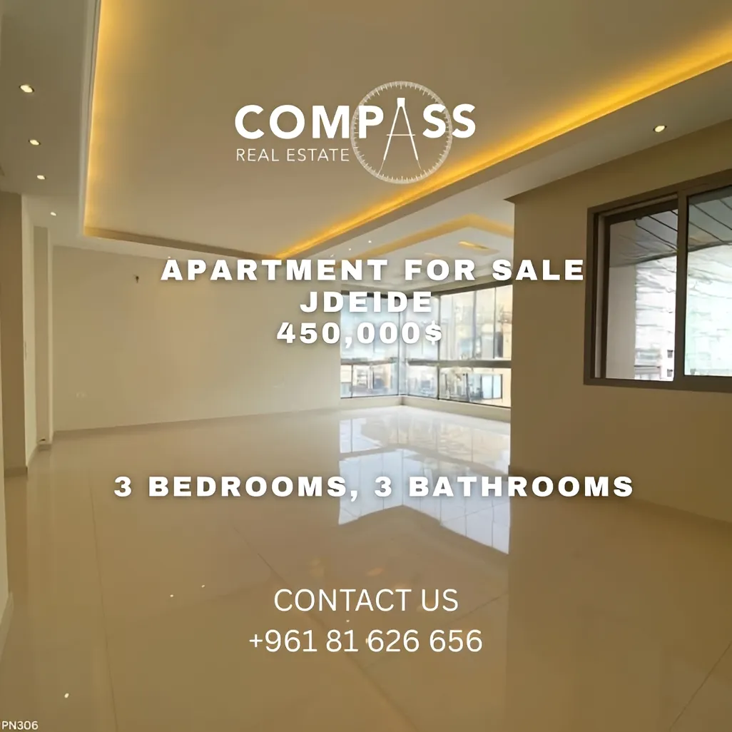 Apartment for sale in Jdeideh, Lebanon