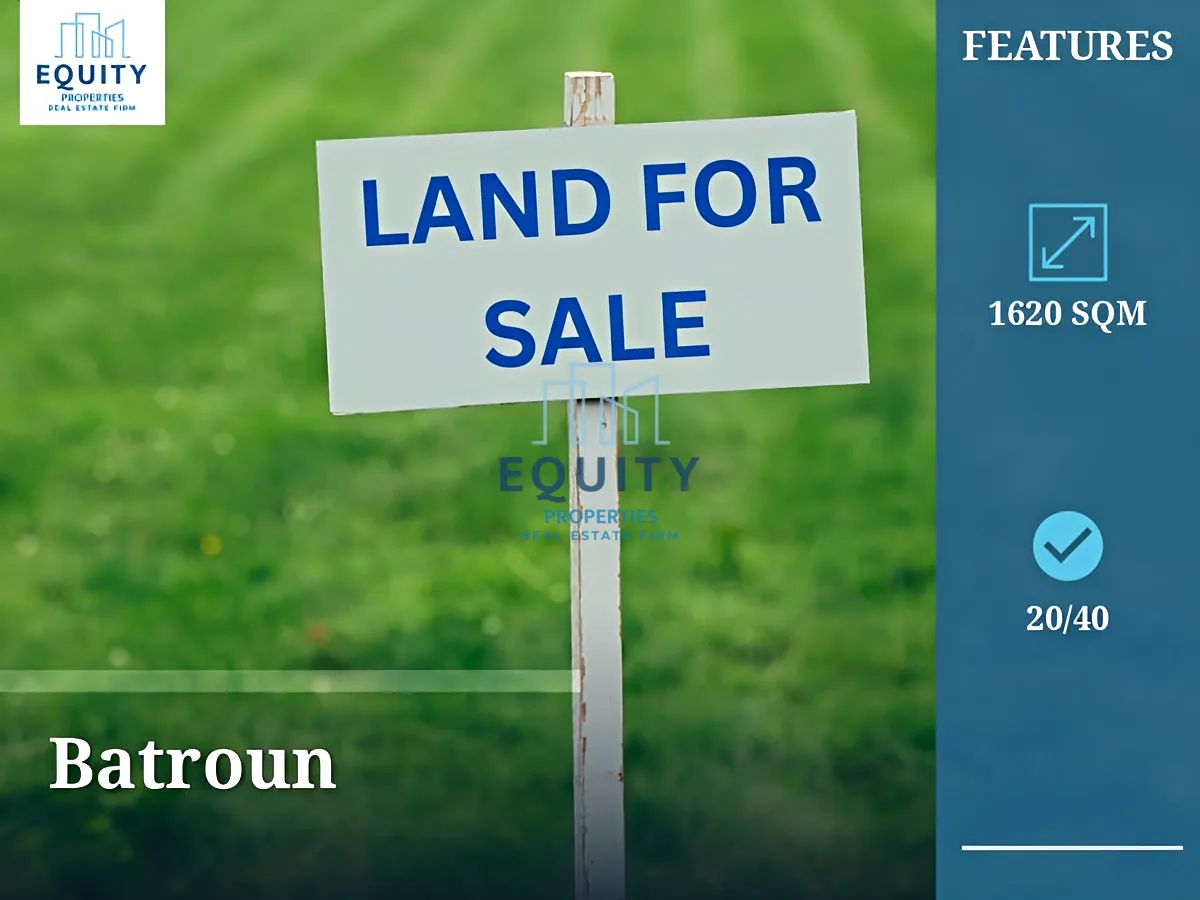 Residential Land for sale in Batroun