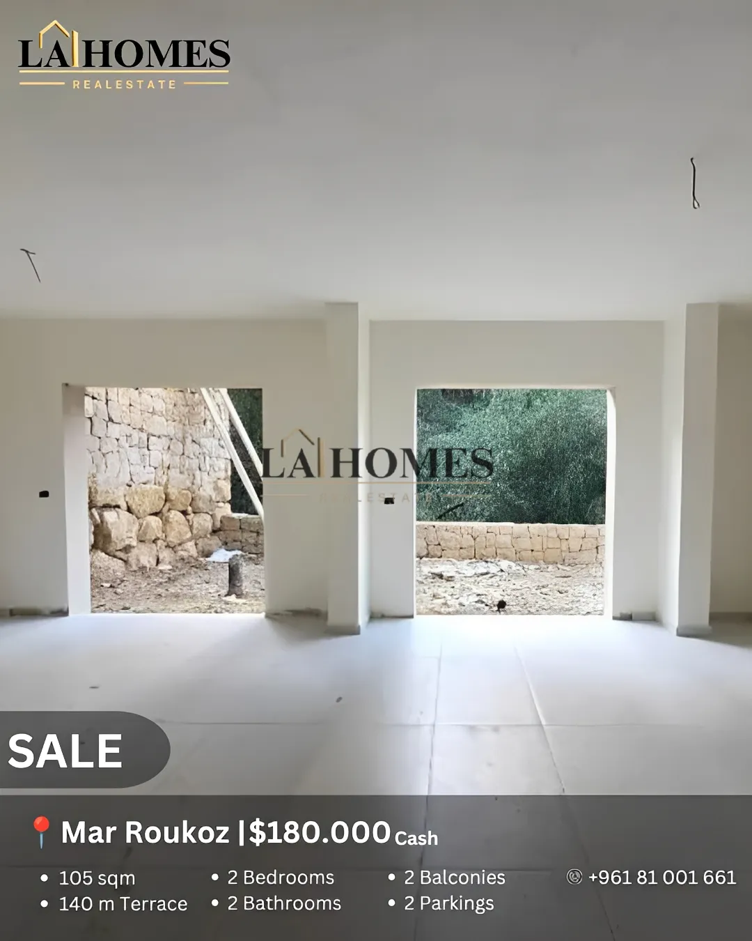 Apartment for sale in Mar roukouz, lebanon - 2 bed, 2.0 bath