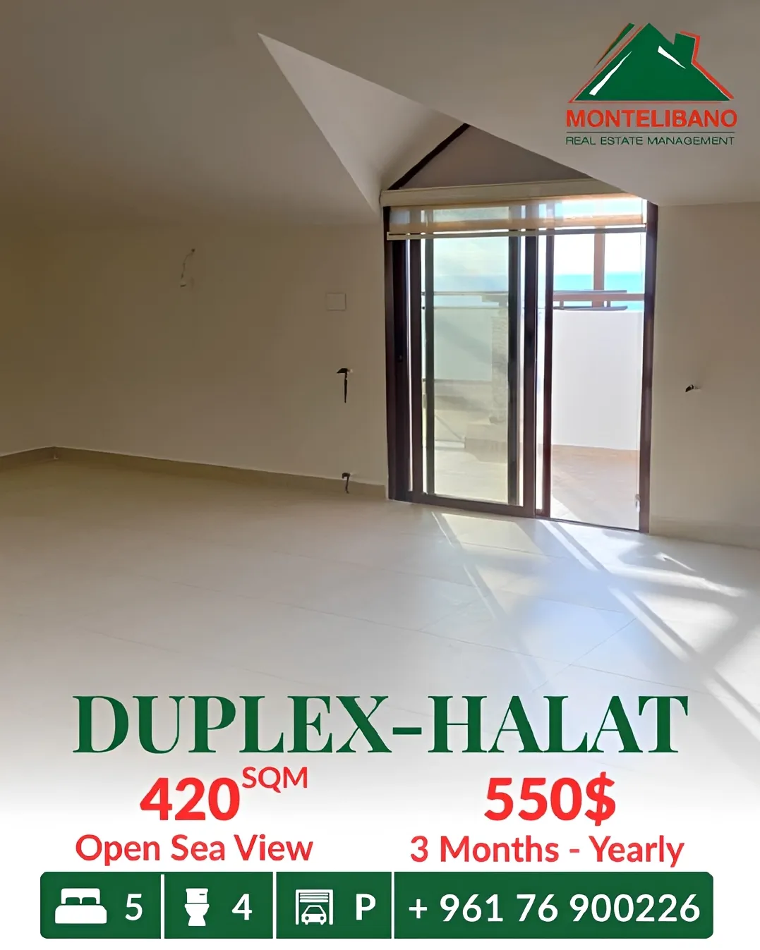 Apartment for rent in Halat