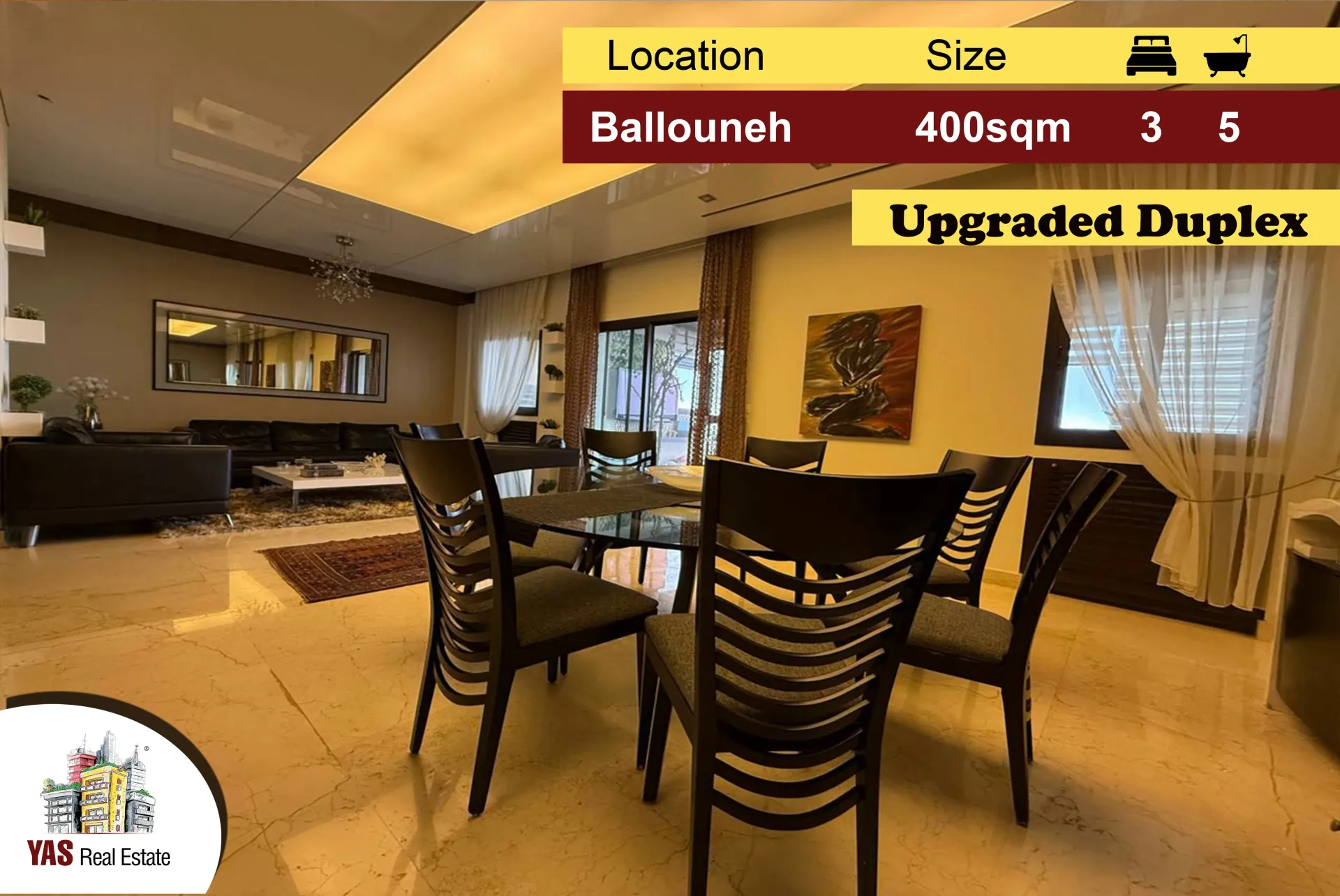 Apartment for Sale in Ballouneh