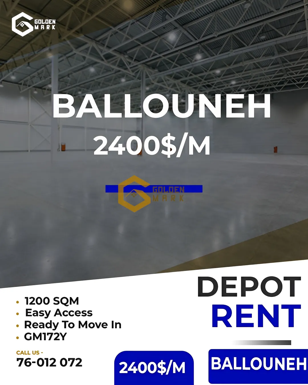 Commercial Property for Rent in Ballouneh