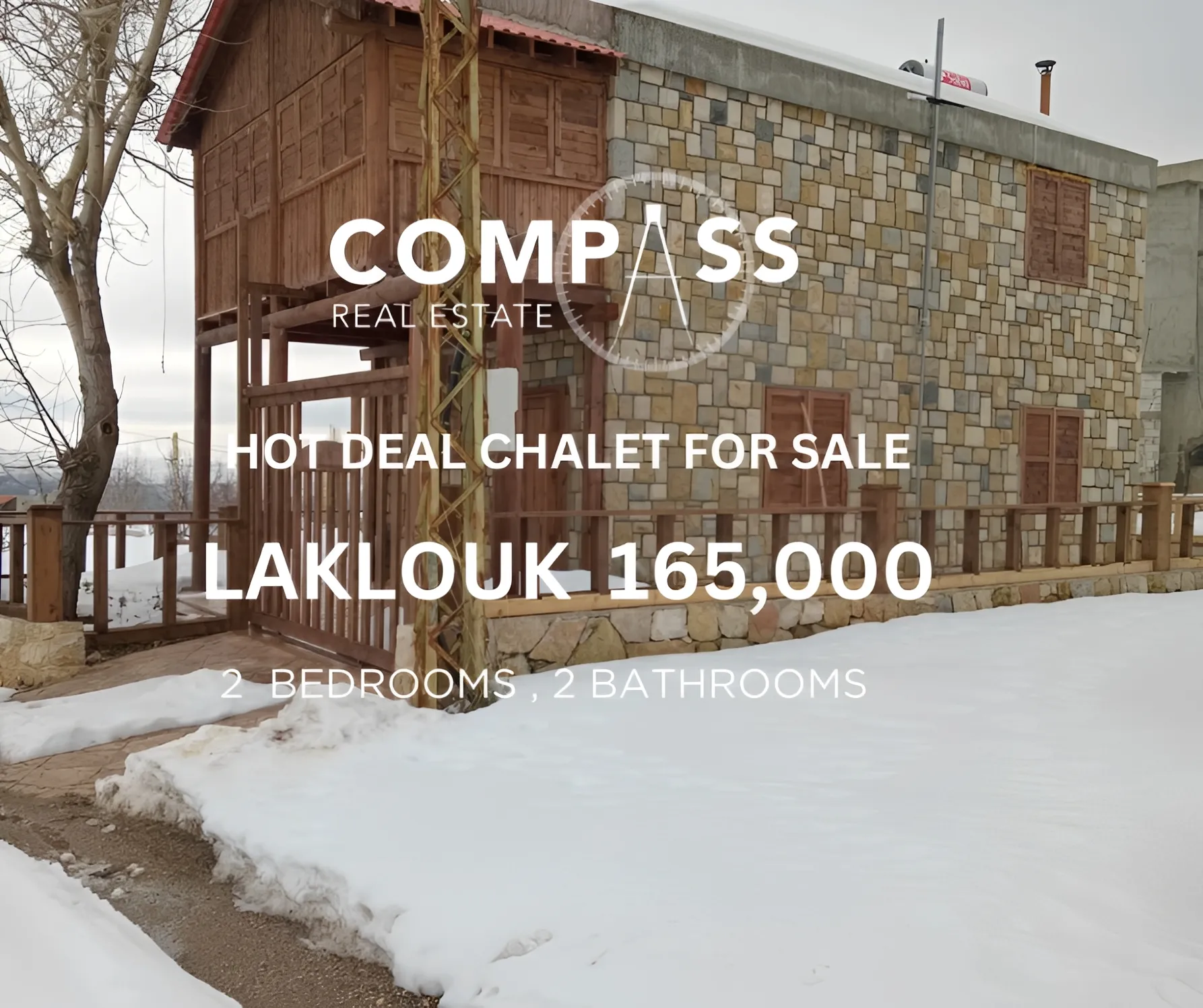 Apartment for Sale in Laqlouq, Lebanon - 2 bed, 2 bath