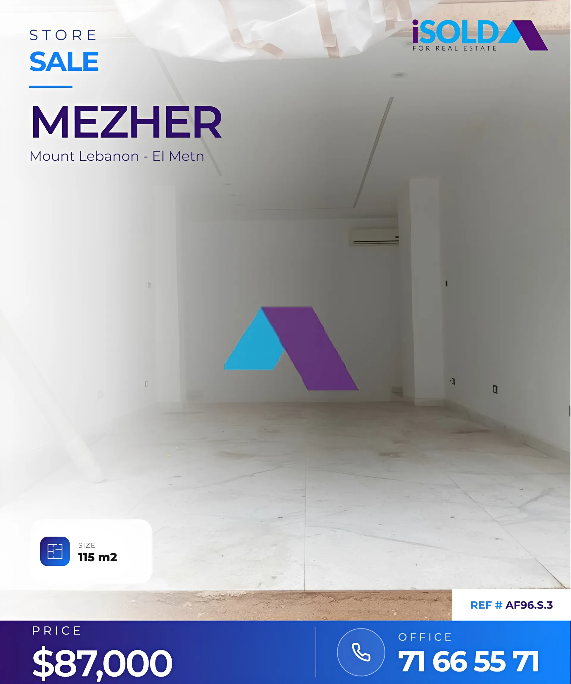 Shop for sale in Mezher, Lebanon