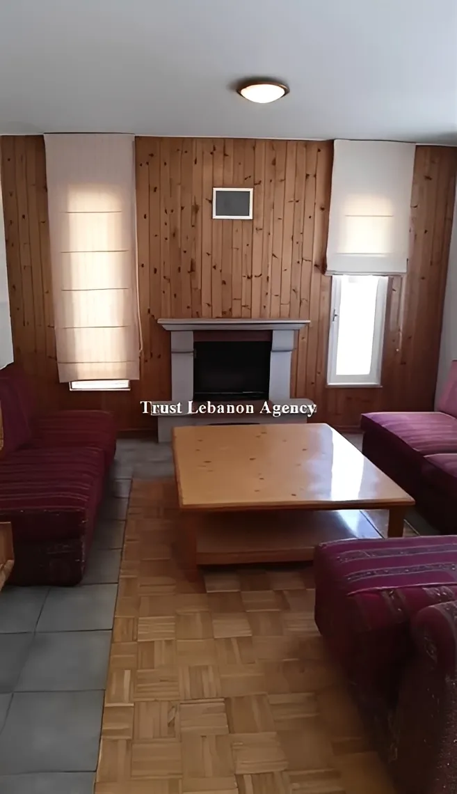 Chalet for rent in Keserwan Faraya - 2 bed, 2 bath