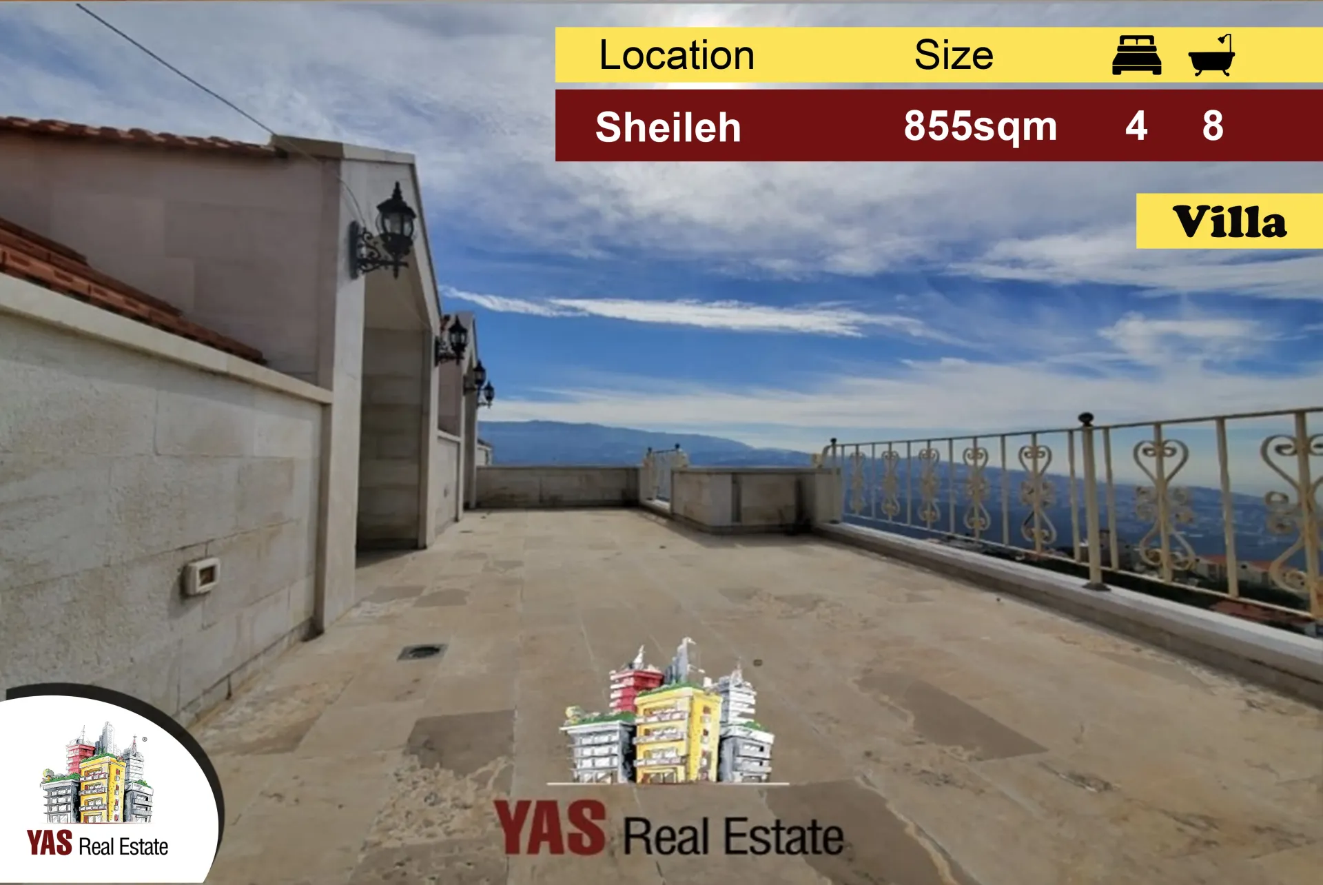 Villa for Sale in Sehaile - 4 bed, 8 bath