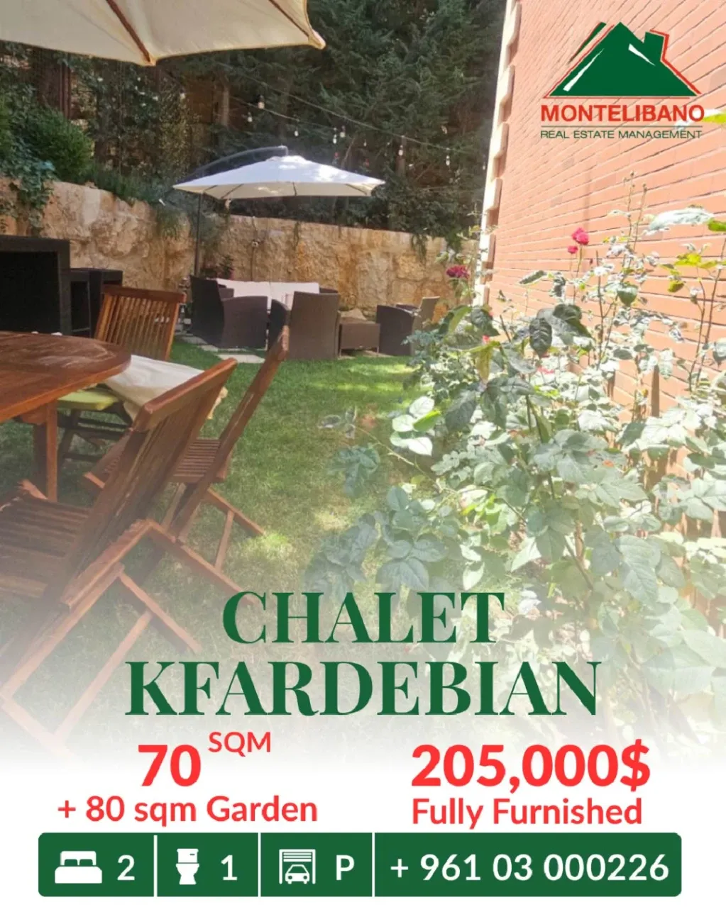 Chalet for sale in Kfardebian, Lebanon